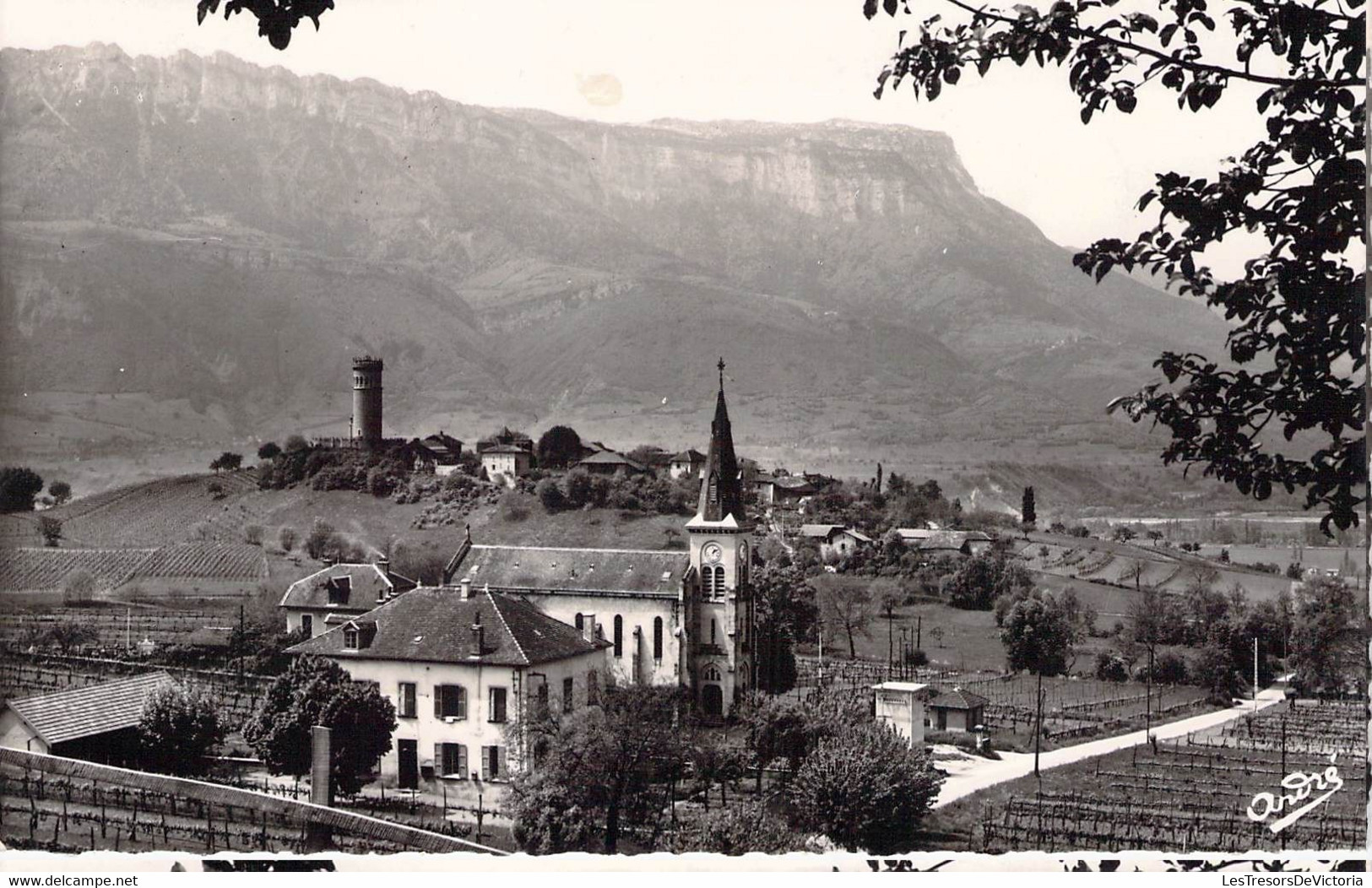 CPA France - Isère - Environs De Pontcharra Sur Bréda - Eglise De St Maximin Et Tour D Avallon - Ed. D Art Ancre - Oblit - Pontcharra