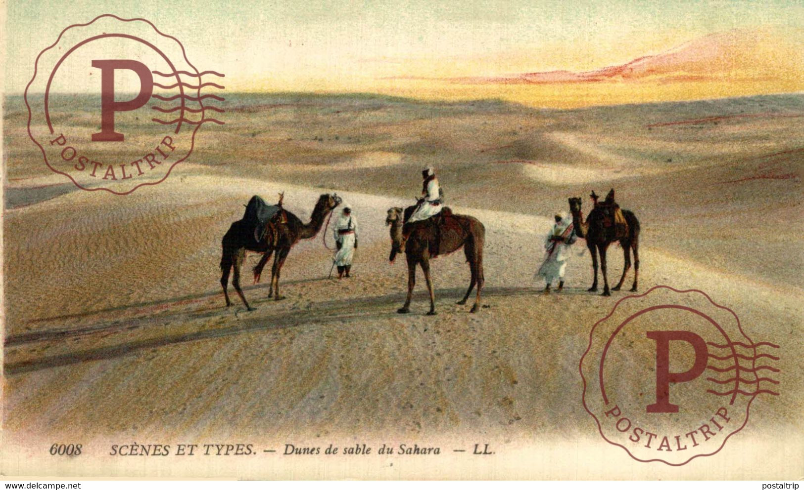 AFRICA. SAHARA. SCENES ET TYPES DUNES DE SABLE DU SAHARA - Sahara Occidental