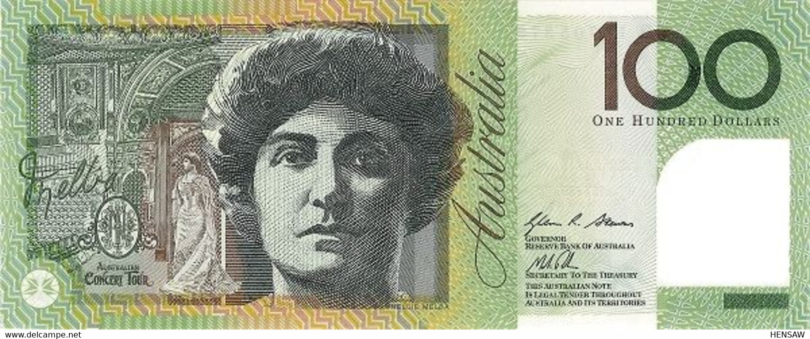 AUSTRALIA 100 DOLLARS P 61d 2013 ERROR UNC SC NUEVO - Otros & Sin Clasificación