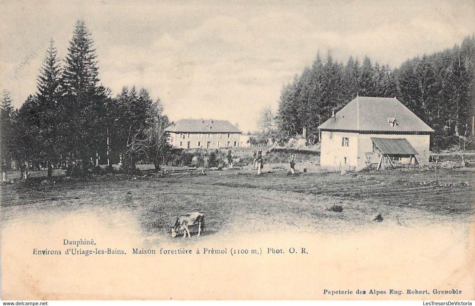 CPA France - Dauphiné - Env. Uriage Les Bains - Maison Forestière à Premol - Ph. O. R. - Papeterie Des Alpes Eug. Robert - Other & Unclassified