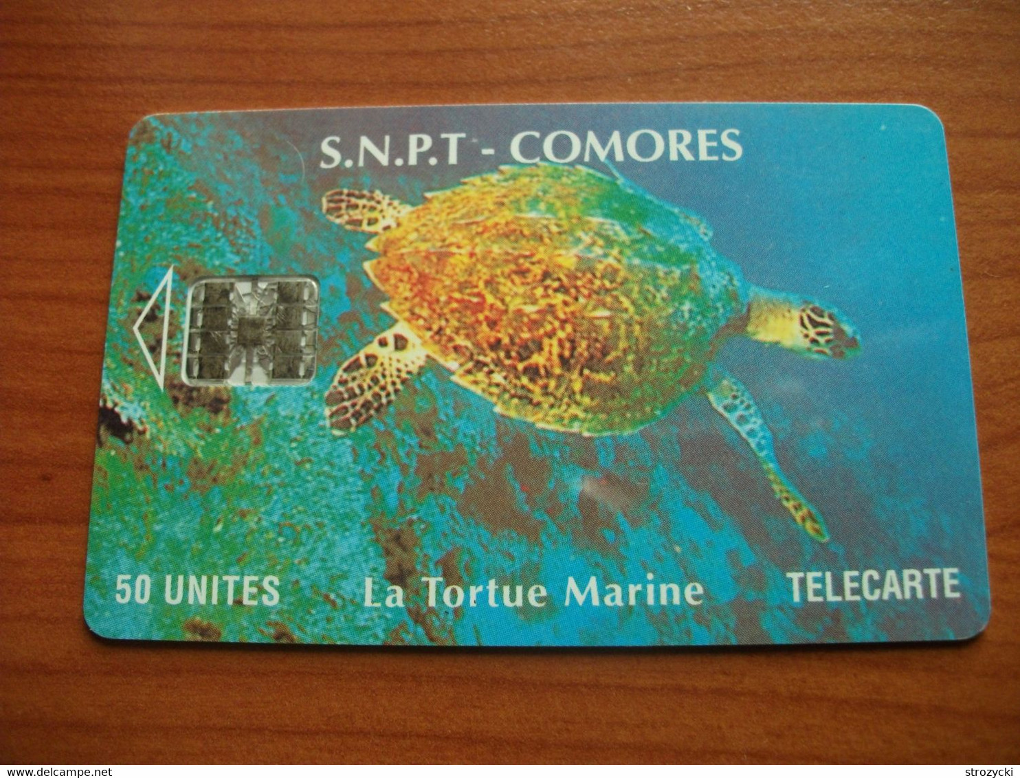 Comoros -  La Tortue Marine - C5B+6 Digits - Komoren