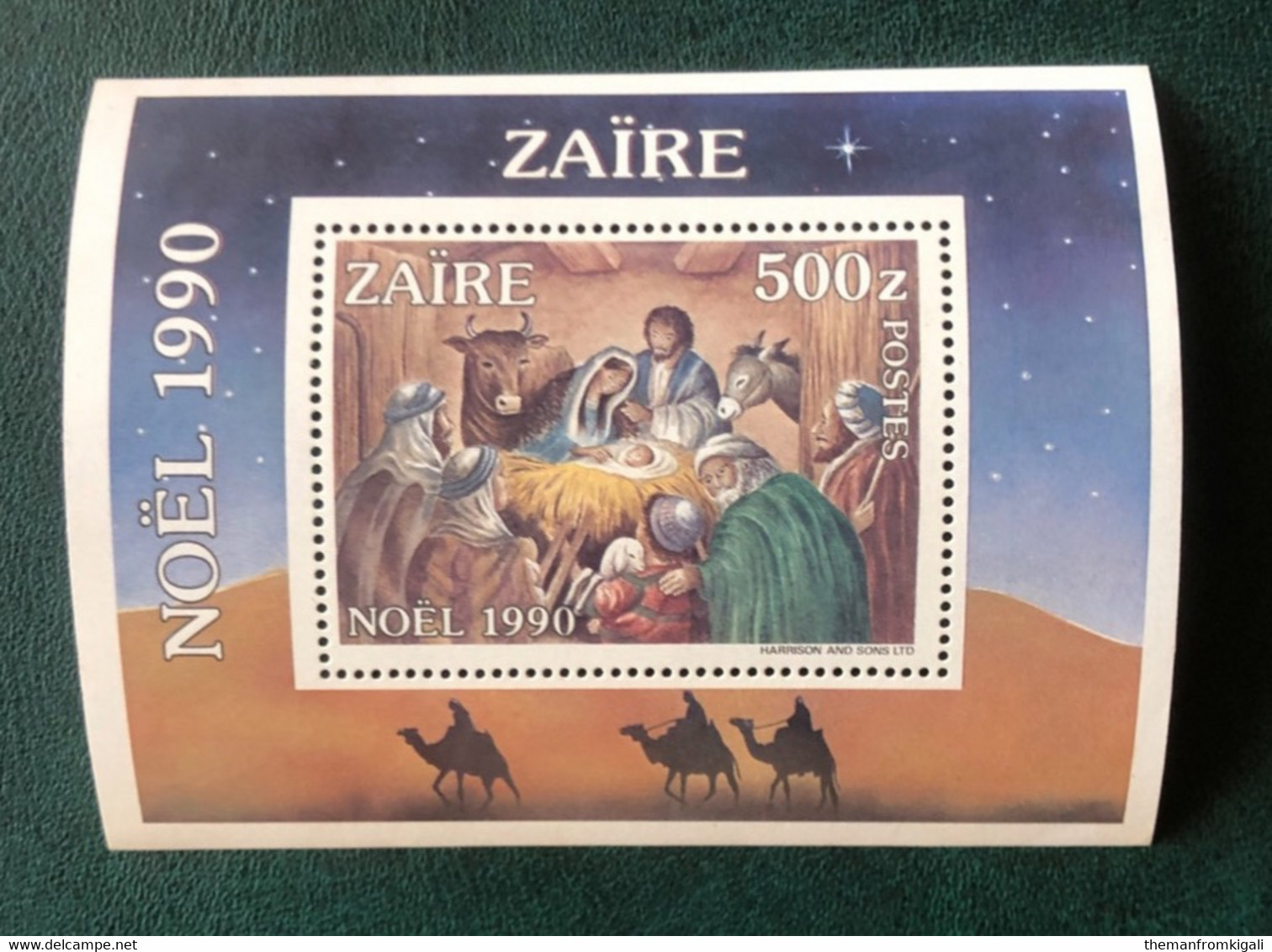 Congo DRC/Zaire 1990 - Christmas - Nuovi