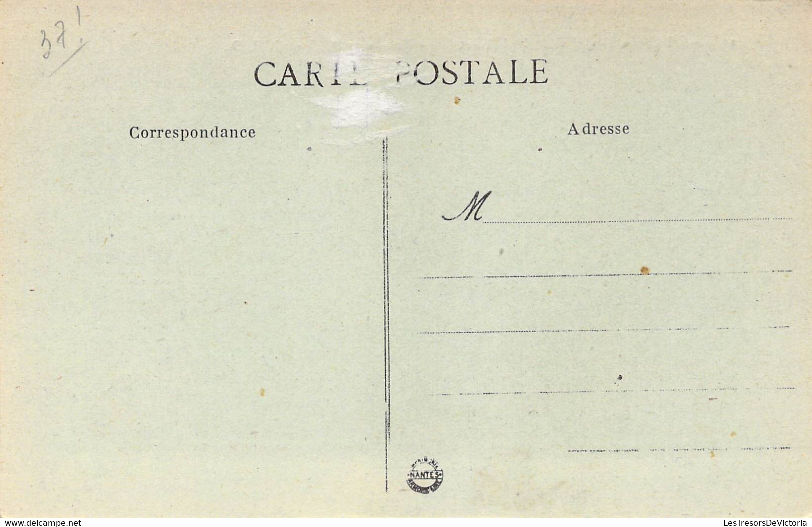 CPA France - Indre Et Loire - Chateau La Vallière - Les Gares O. E. Et C. F. D. - A. B. - Chemin De Fer - Train - Autres & Non Classés