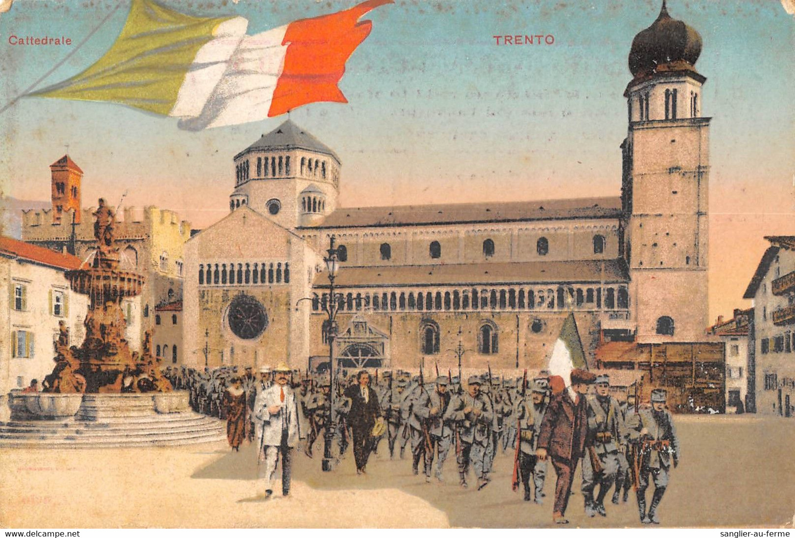 CPA GUERRE / ITALIE / TRENTO CATTEDRALE - Guerra 1914-18