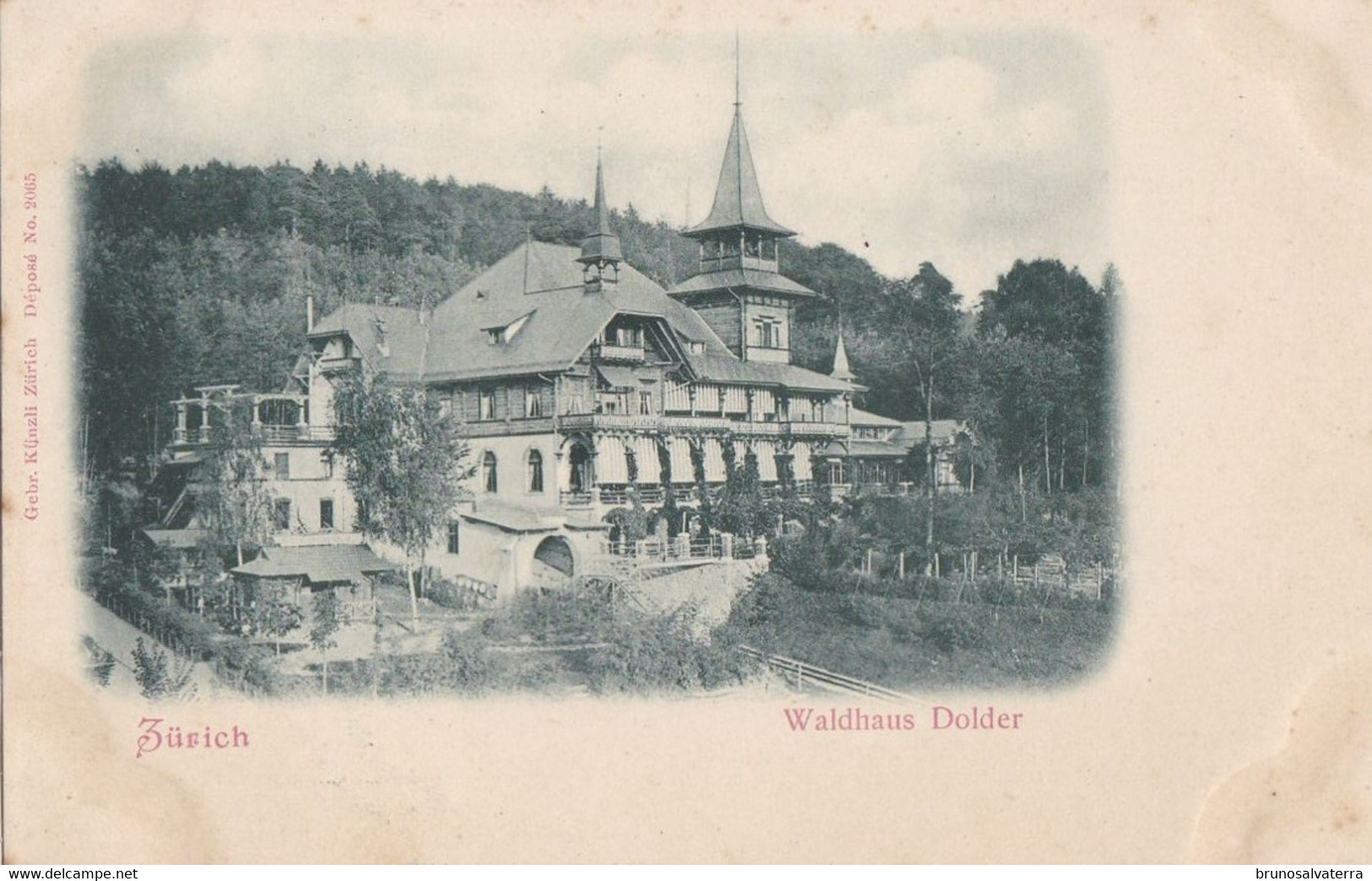 ZURICH - Waldhaus Dolder - Très Bon état - Wald