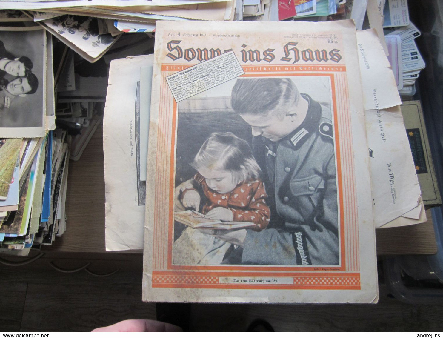 Sonne Ins Haus 1941 WW2  Nazi Soldiers - Autres & Non Classés