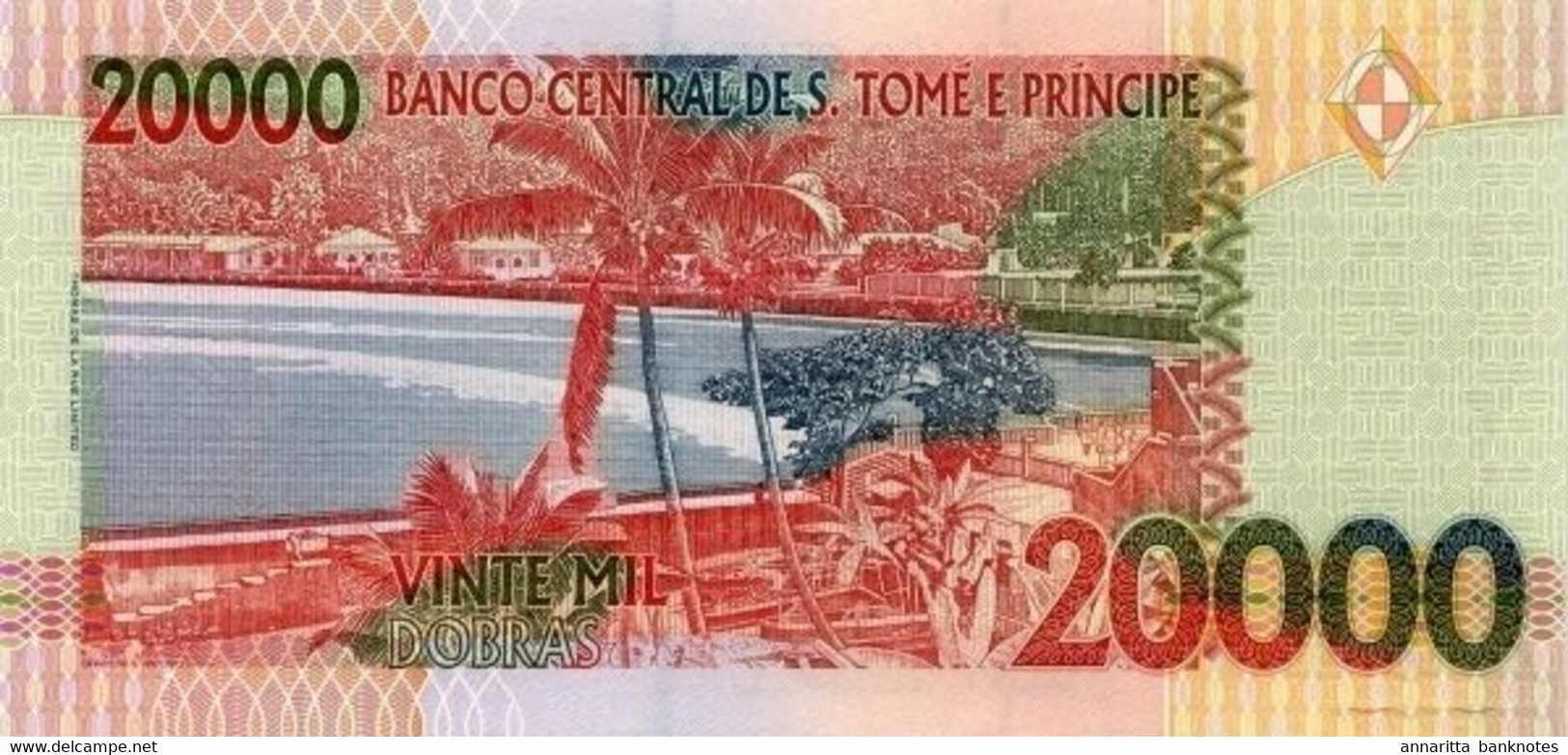 Sao Tome And Principe 20000 Dobras 2010, UNC, P-67d, ST305d - San Tomé Y Príncipe