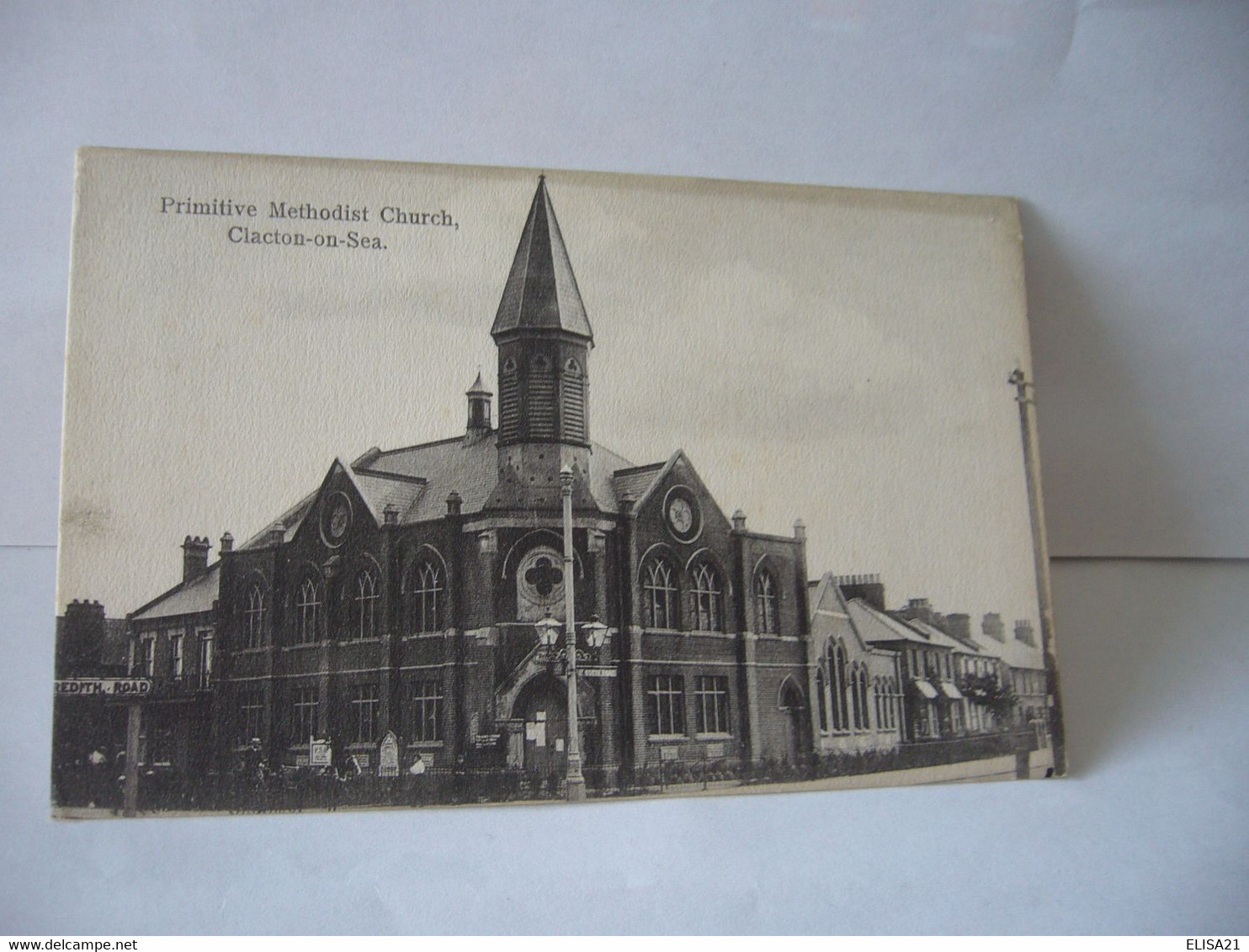 PRIMITIVE METHODIST CHURCH CLACTON ON SEA ROYAUME UNI ANGLETERRE ESSEX CPA POST CARD - Clacton On Sea