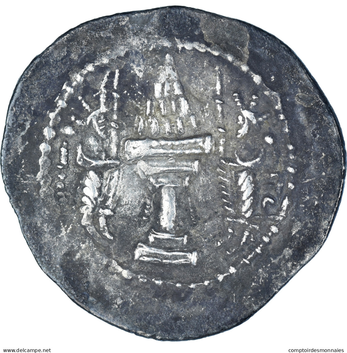 Monnaie, Royaume Sassanide, Yazdgard II, Drachme, Ca. 438-457, Adurbagadan, TTB - Oosterse Kunst