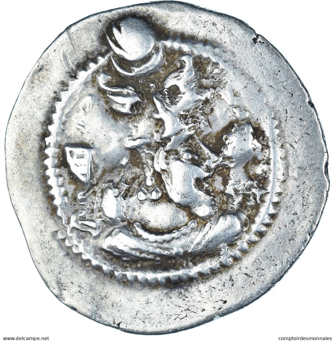 Monnaie, Royaume Sassanide, Peroz I, Drachme, Ca. 459-484, TB+, Argent - Oosterse Kunst