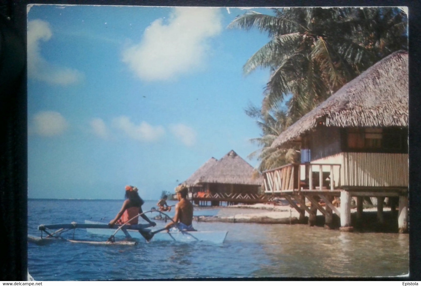 ► Plage Pirogue  (Tahiti) -   POLYNESIE   FRANÇAISE - Polynésie Française