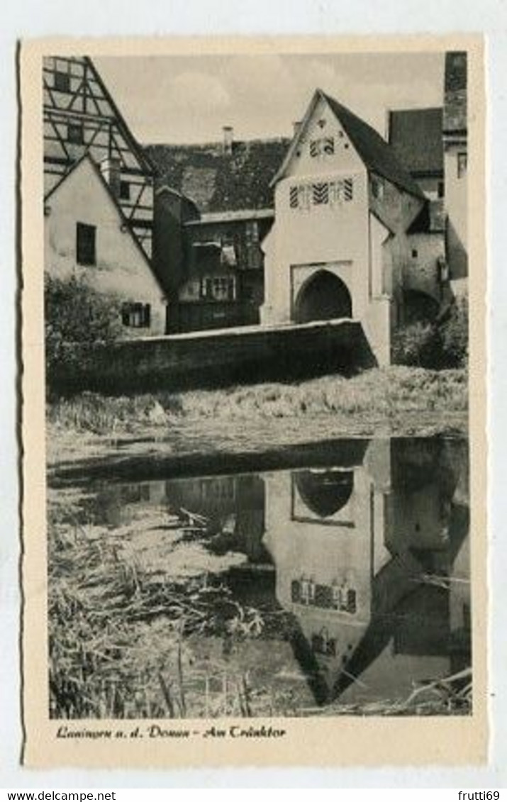 AK 099446 GERMANY - Lauingen A. D. Donau - Am Tränktor - Lauingen