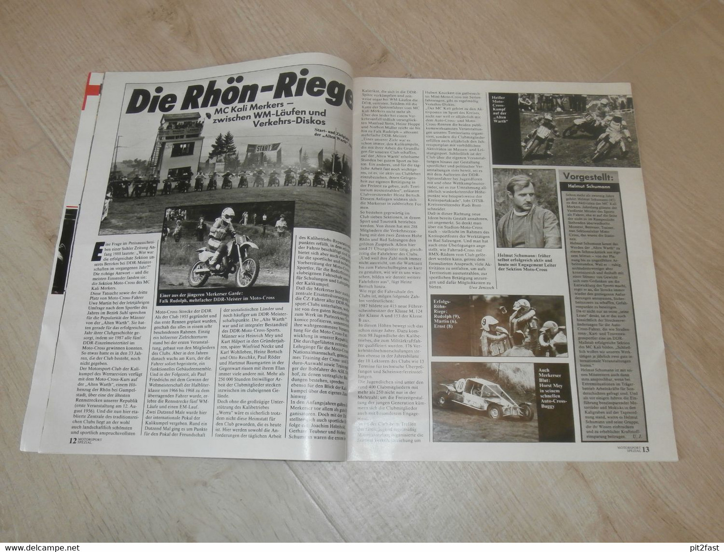 Motorsport Spezial 1988 , Six Days Enduro , Bergring Teterow , ETZ 251 , Trial Woltersdorf , ADMV , Wartburg , MZ GT 250