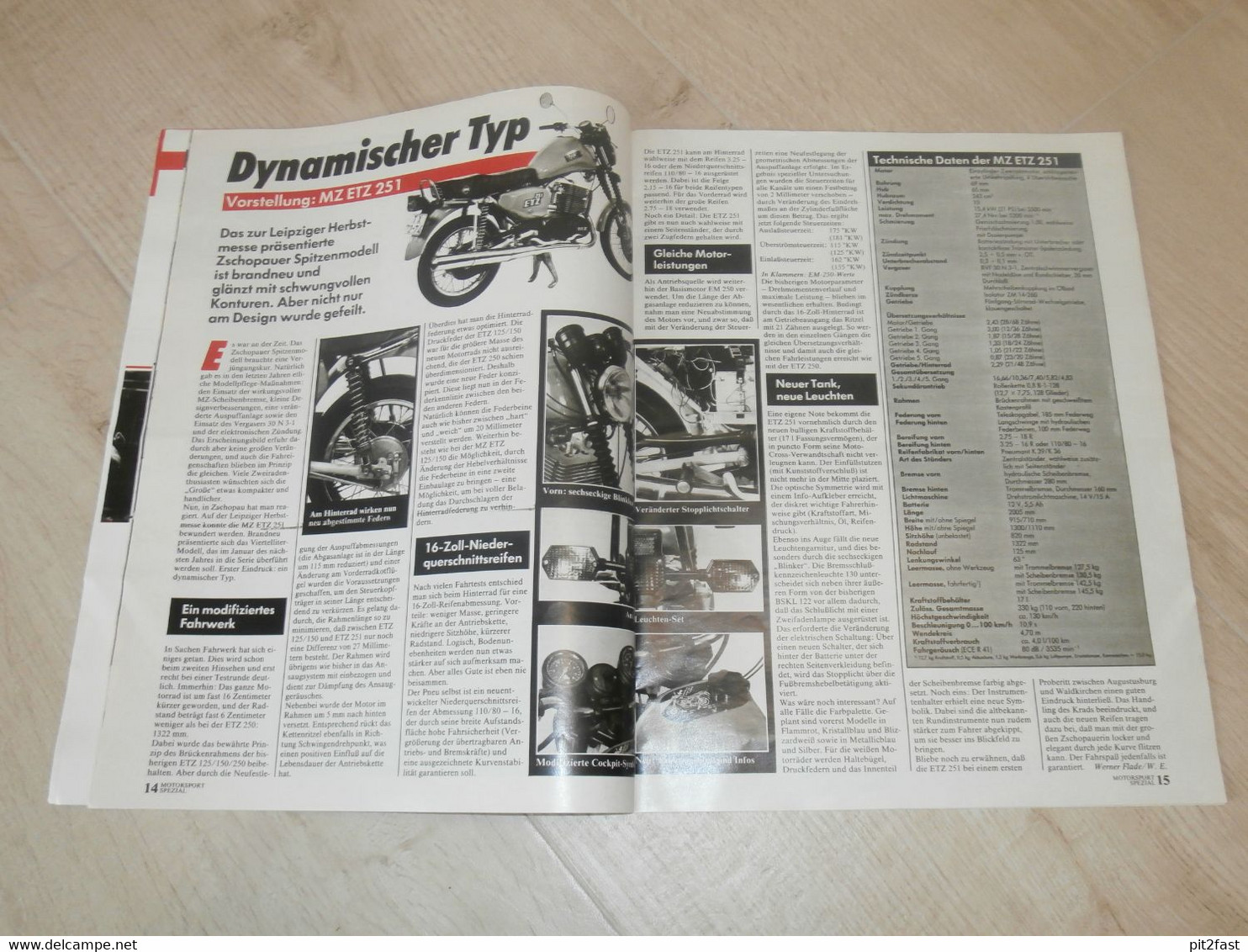 Motorsport Spezial 1988 , Six Days Enduro , Bergring Teterow , ETZ 251 , Trial Woltersdorf , ADMV , Wartburg , MZ GT 250