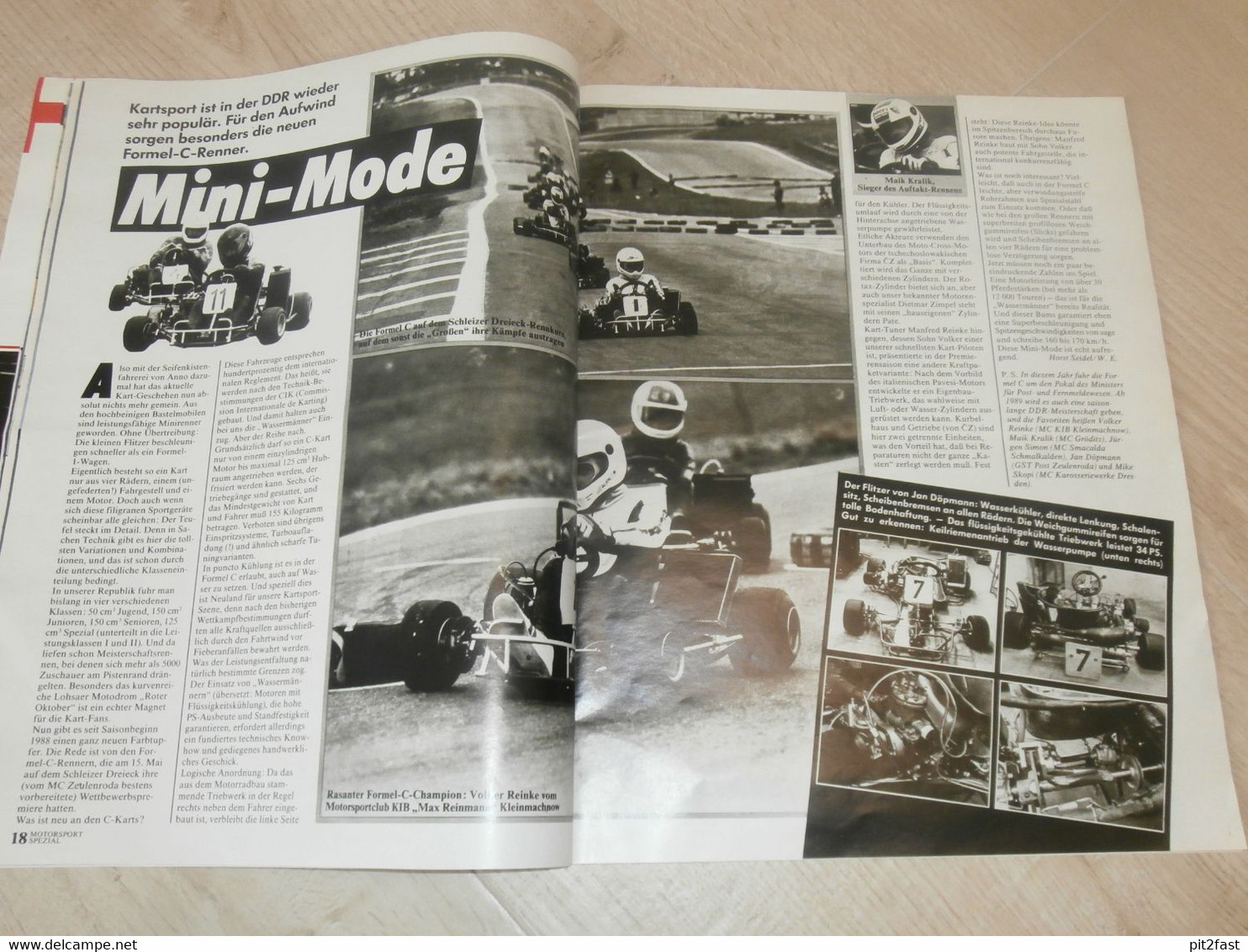 Motorsport Spezial 1988 , Six Days Enduro , Bergring Teterow , ETZ 251 , Trial Woltersdorf , ADMV , Wartburg , MZ GT 250