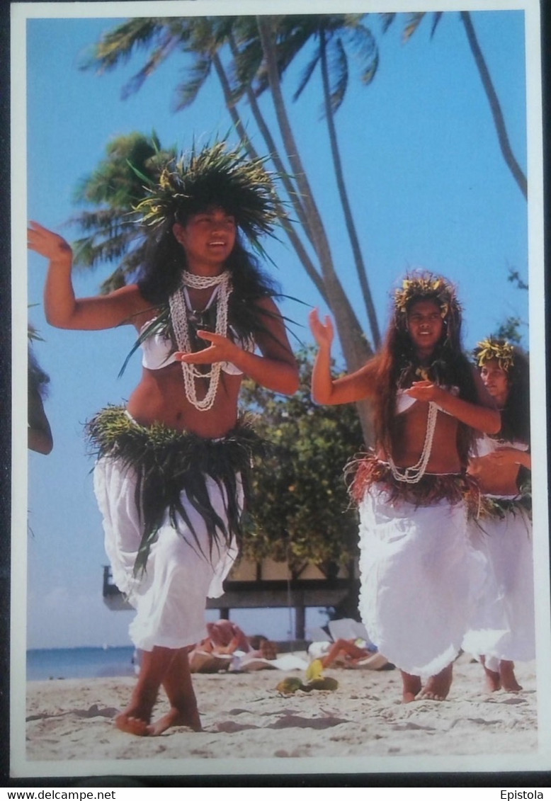 ► DANSE  Danseuses  (Tahiti) -   POLYNESIE   FRANÇAISE - Polynésie Française