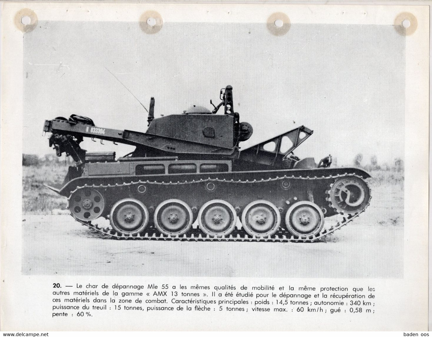 AMX 13 Dépannage - Veicoli