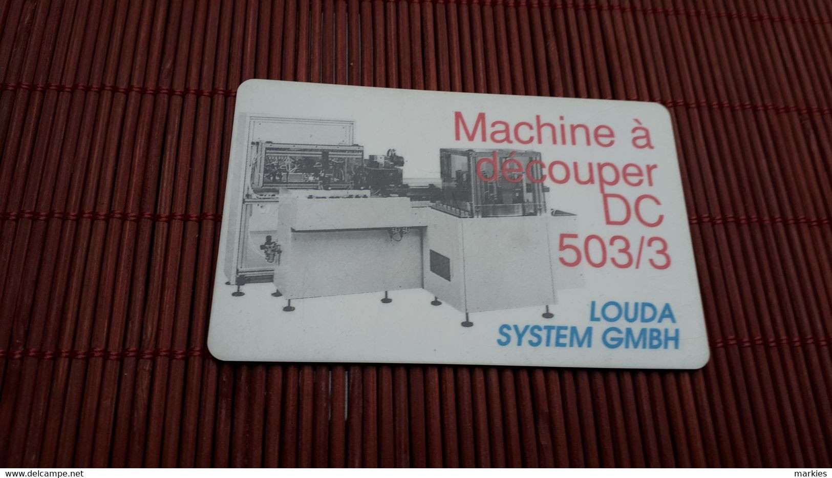 Louda System Card  2 Scans Very  Rare ! - Onbekende Oorsprong