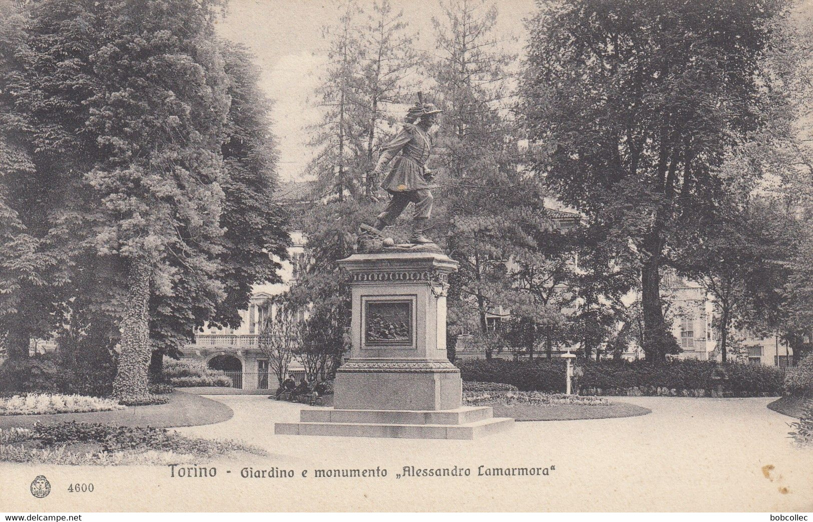 TORINO: Giardino E Monumento "Alessandro Camarmora" - Parcs & Jardins