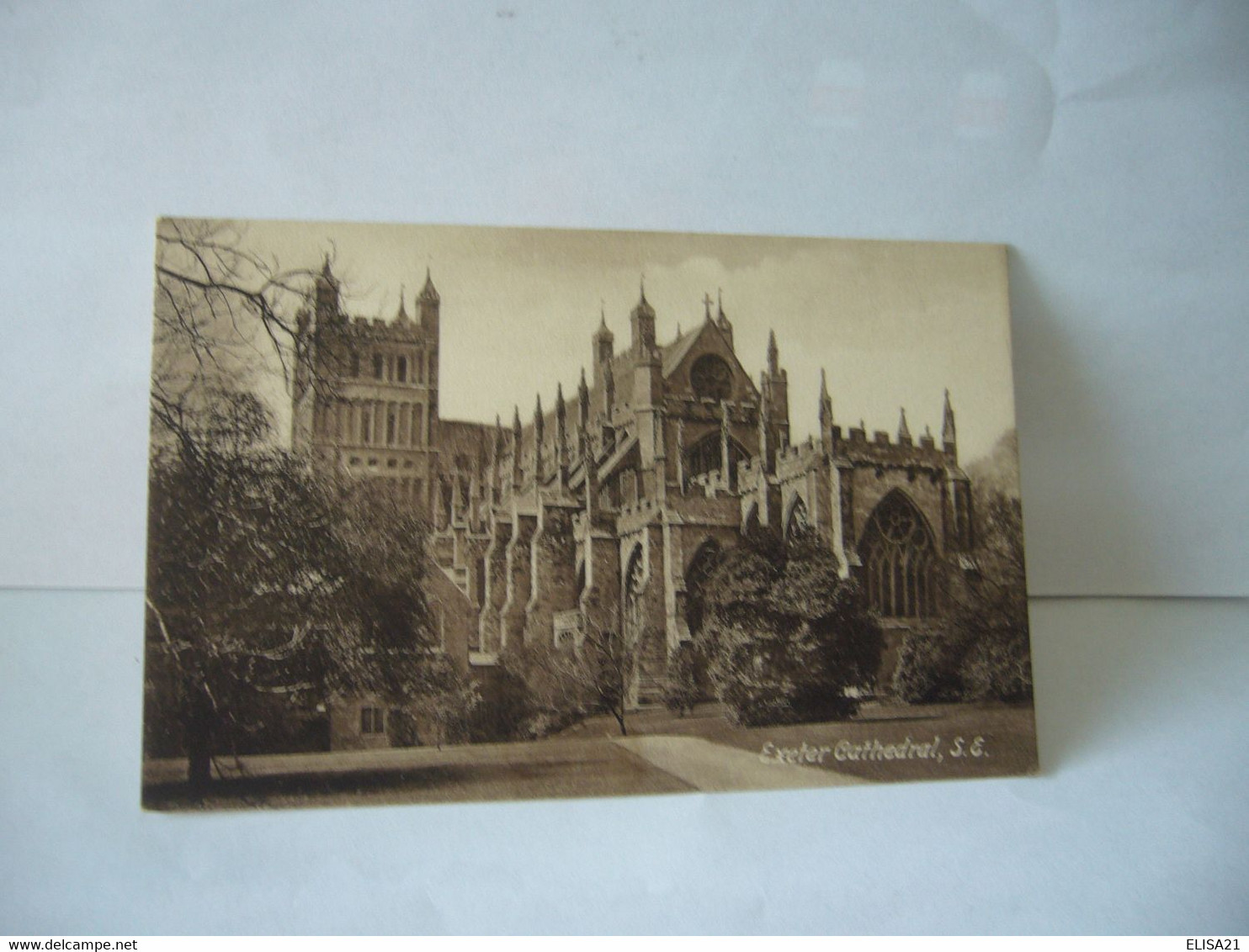 EXETER CATHEDRAL  ROYAUME UNI  ANGLETERRE DEVON CPA - Exeter