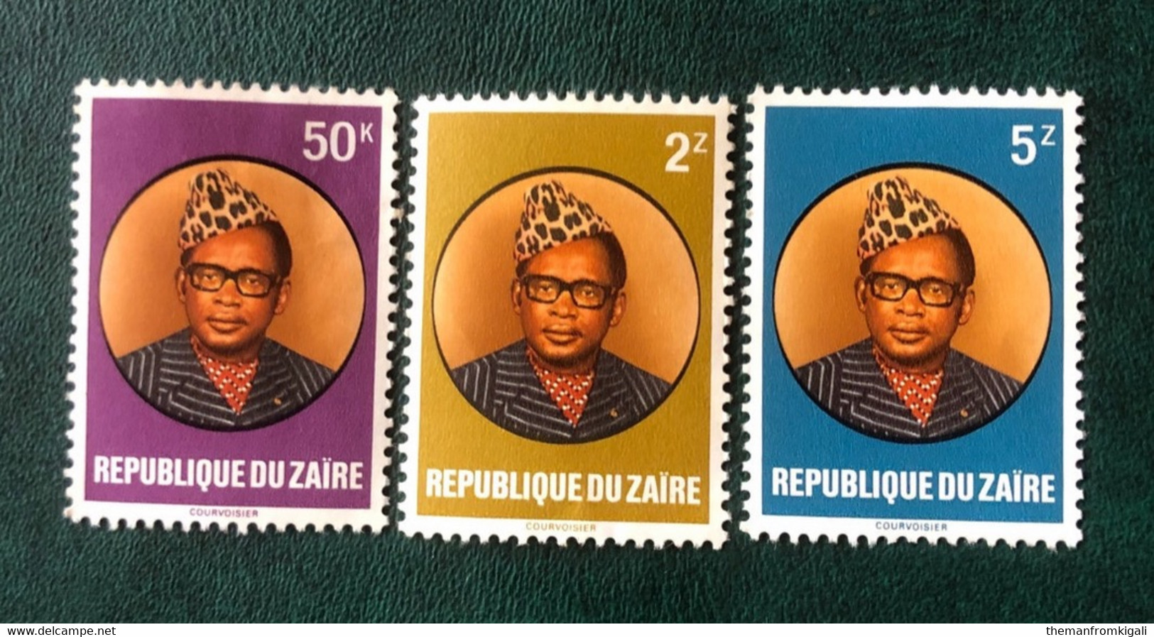 Congo DRC/Zaire 1982 - President Mobutu - Neufs