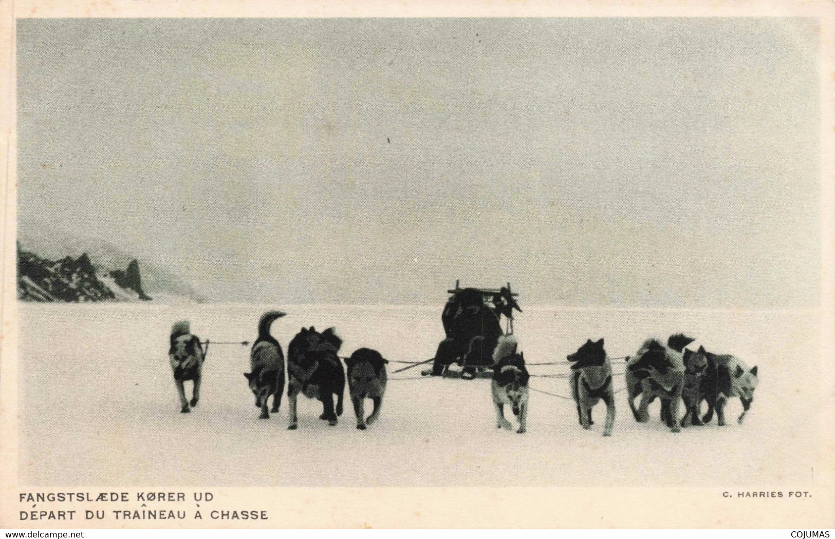 GROENLAND - S04973 - Départ Du Traineau à Chasse - L8 - Groenlandia