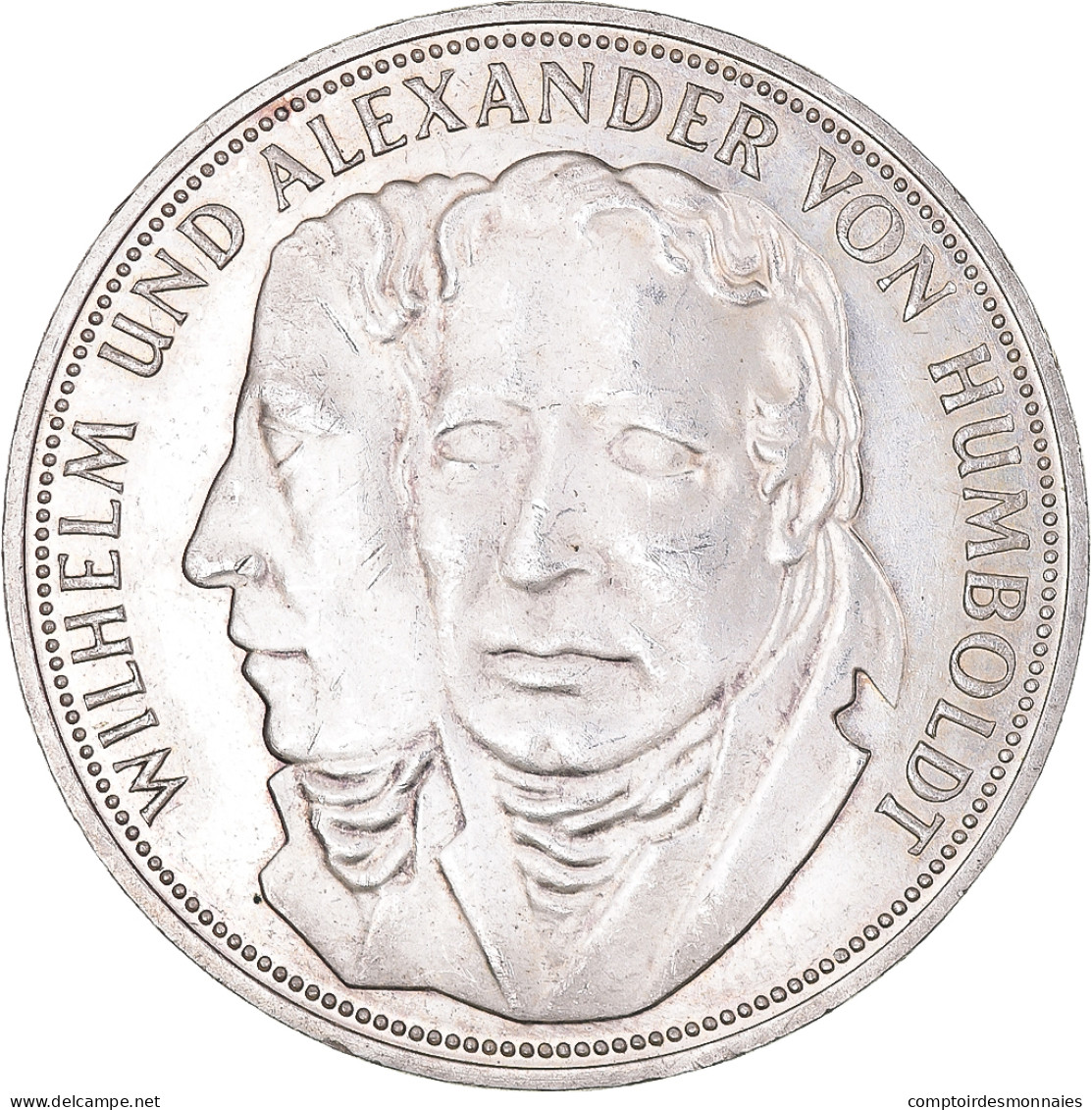 Monnaie, République Fédérale Allemande, 5 Mark, 1967, Stuttgart, Wilhelm And - Herdenkingsmunt