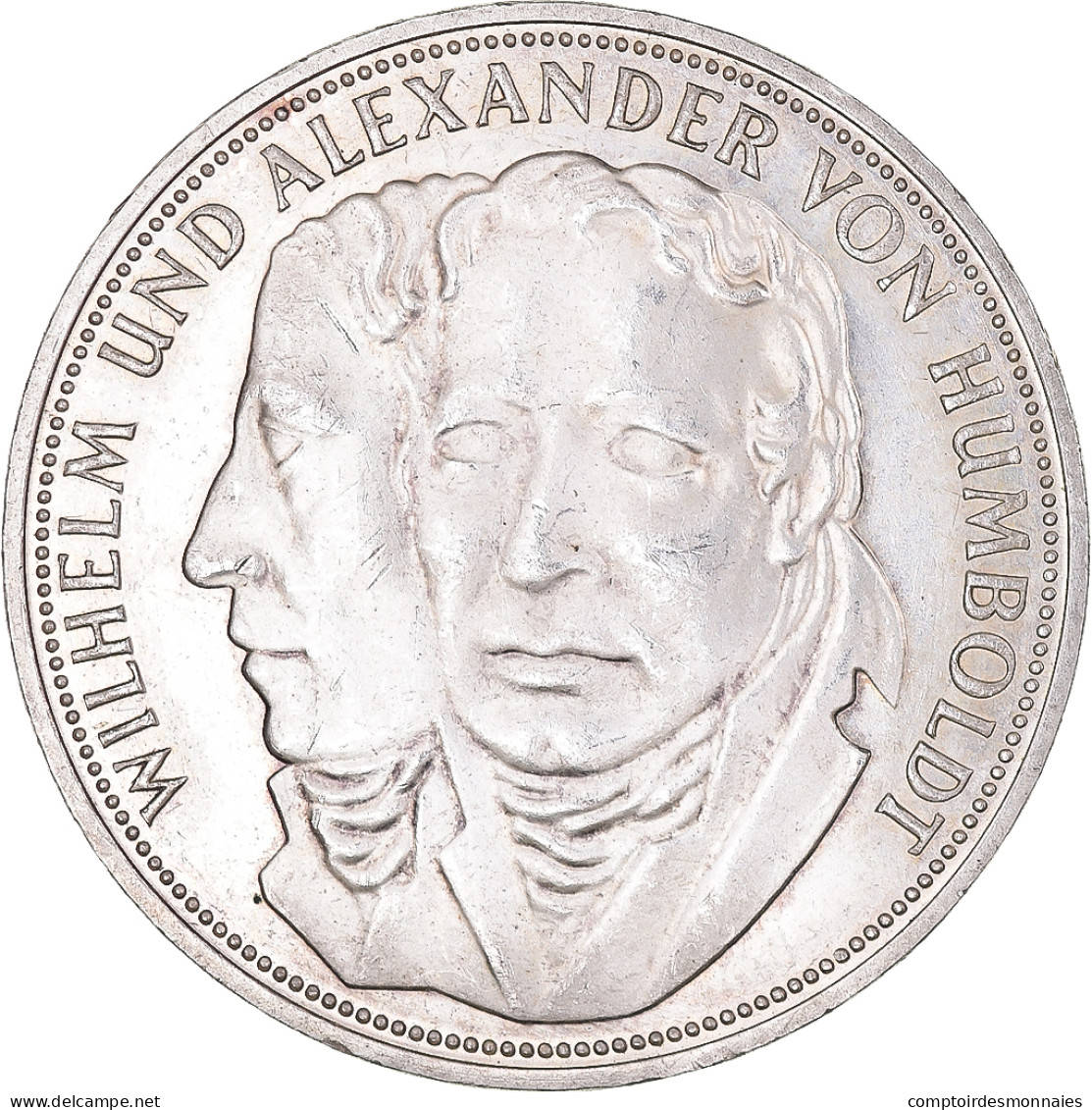 Monnaie, République Fédérale Allemande, 5 Mark, 1967, Stuttgart, Wilhelm And - Commemorative