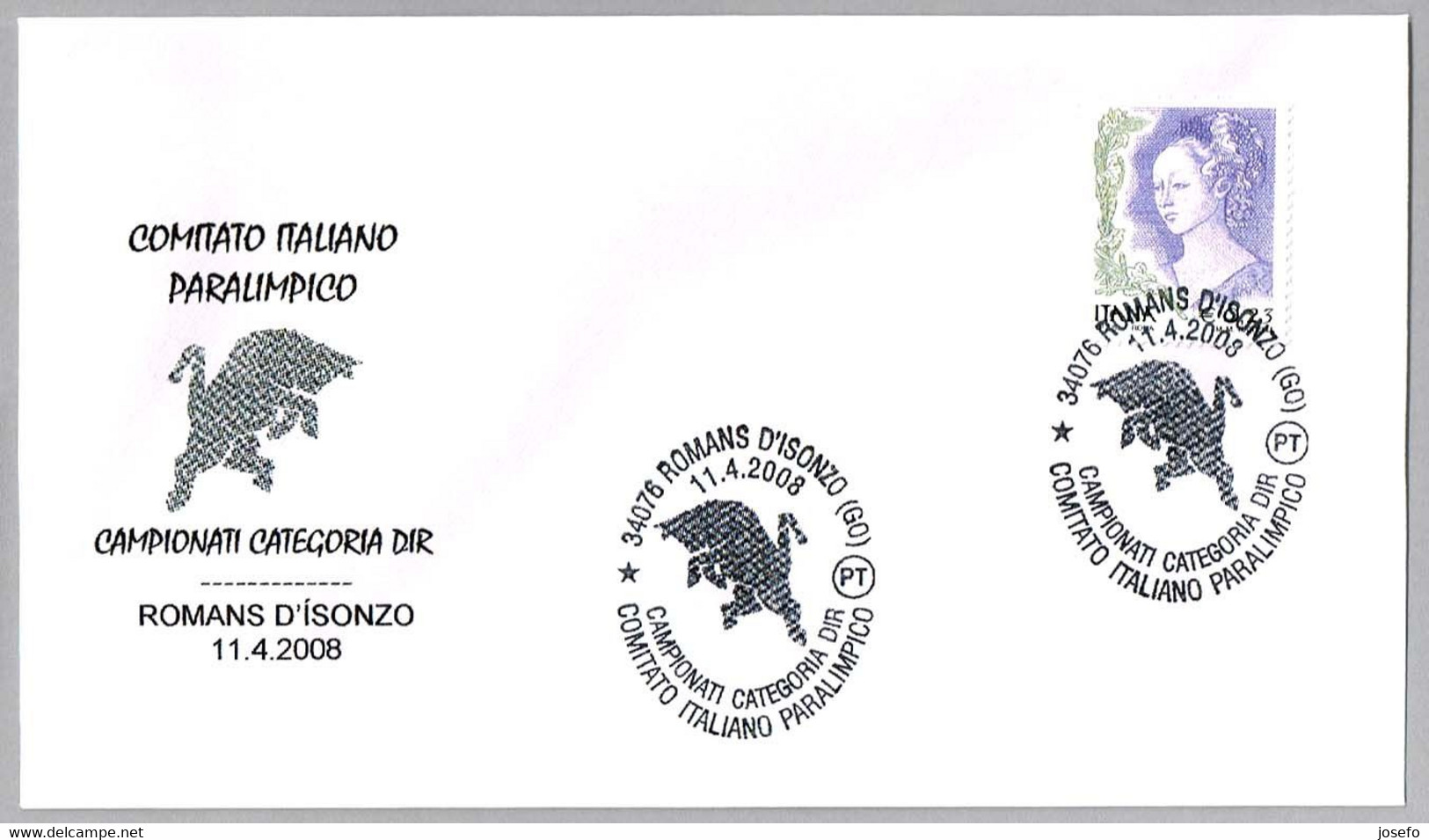 COMITE ITALIANO PARALIMPICO - CAMPEONATO CATEGORIA DIR. Romans D'Isonzo, Gorizia, 2008 - Handisport