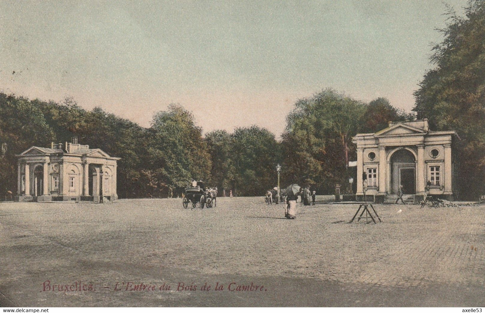 Bruxelles Bel (7251) L'Entrée Du Bois De La Cambre - Forêts, Parcs, Jardins