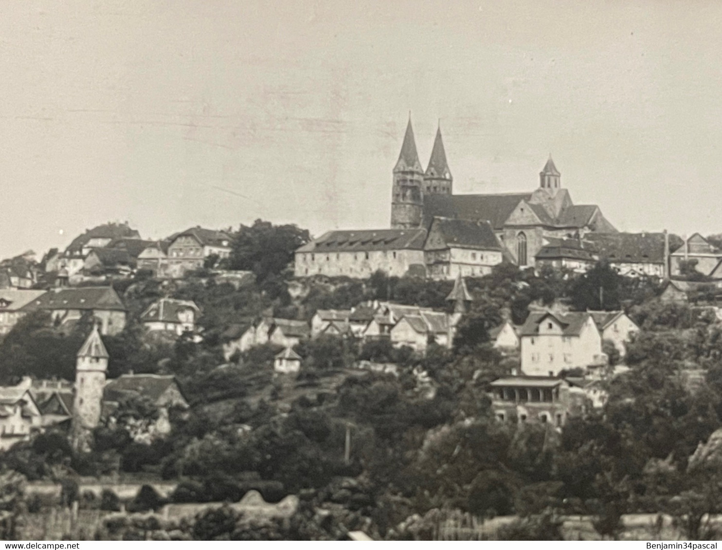 Cpa Photo Allemagne Fritzlar - Vue Générale - Cachet 1954 - Fritzlar