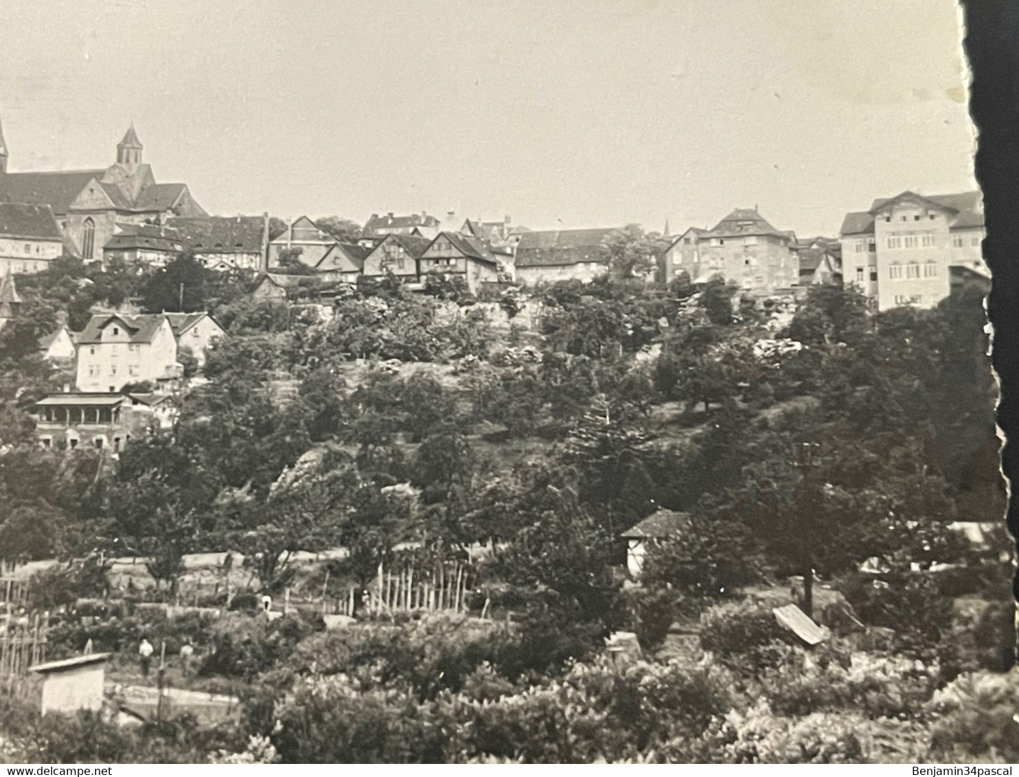 Cpa Photo Allemagne Fritzlar - Vue Générale - Cachet 1954 - Fritzlar