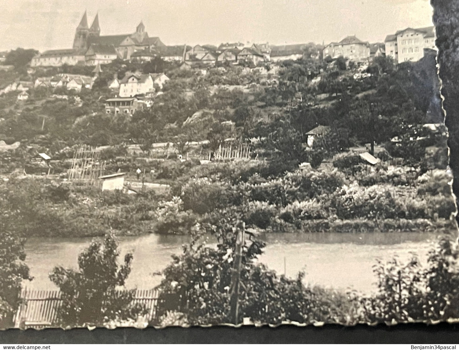 Cpa Photo Allemagne Fritzlar - Vue Générale - Cachet 1954 - Fritzlar