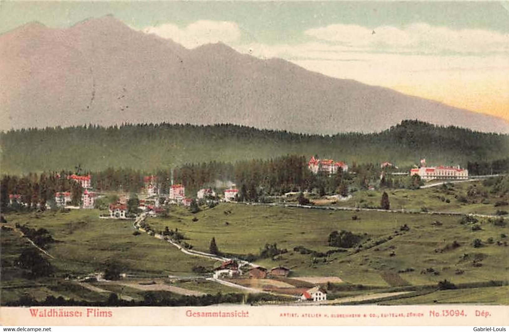 Wäldhäuser Flims 1907 - Flims