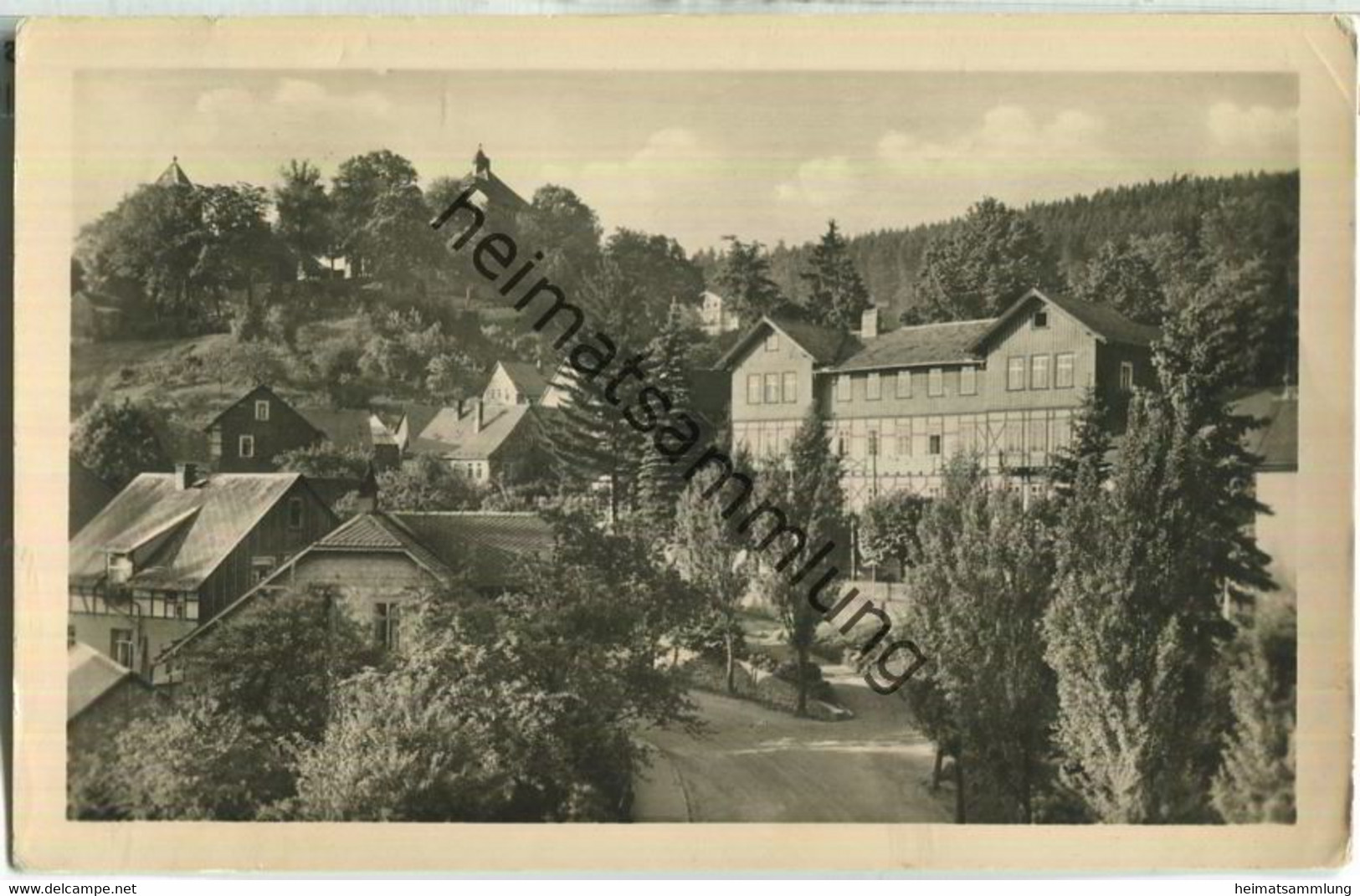 Elgersburg - Am Eisenbahn-Erholungsheim - Verlag R. Bechstein Ilmenau - Elgersburg