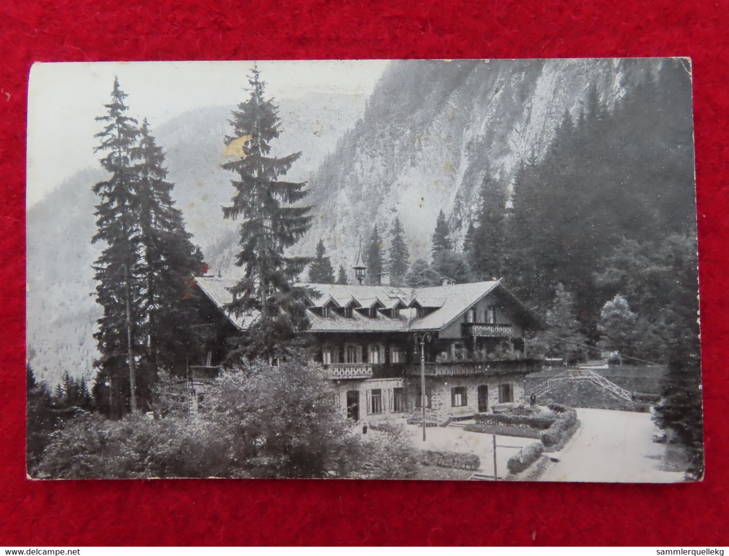 AK: Kaprun - Kesselfall Alpengasthaus Kaprunertal, Gelaufen Um 1940 Ohne Marke (Nr.5105) - Kaprun