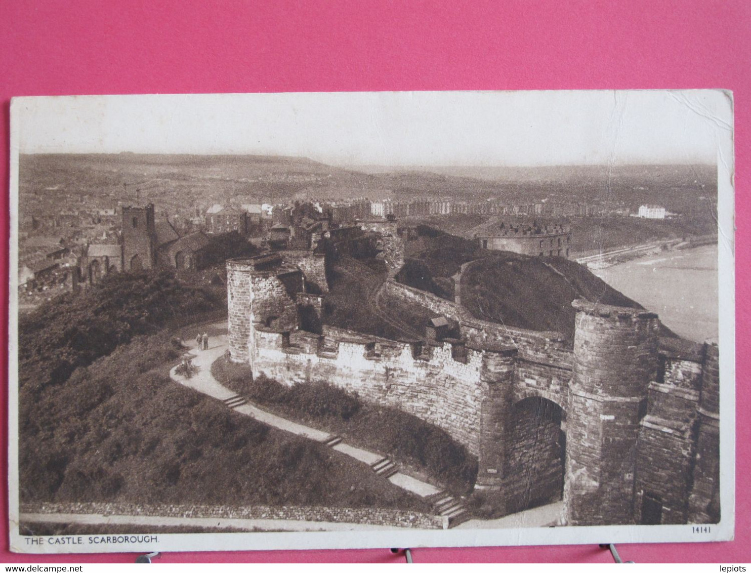 Angleterre - The Castle Scarborough - 1946 - R/verso - Scarborough