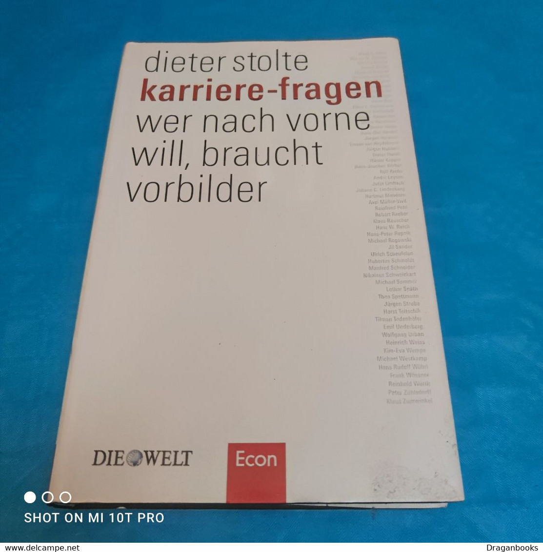 Dieter Stolte - Karriere Fragen - Contemporary Politics