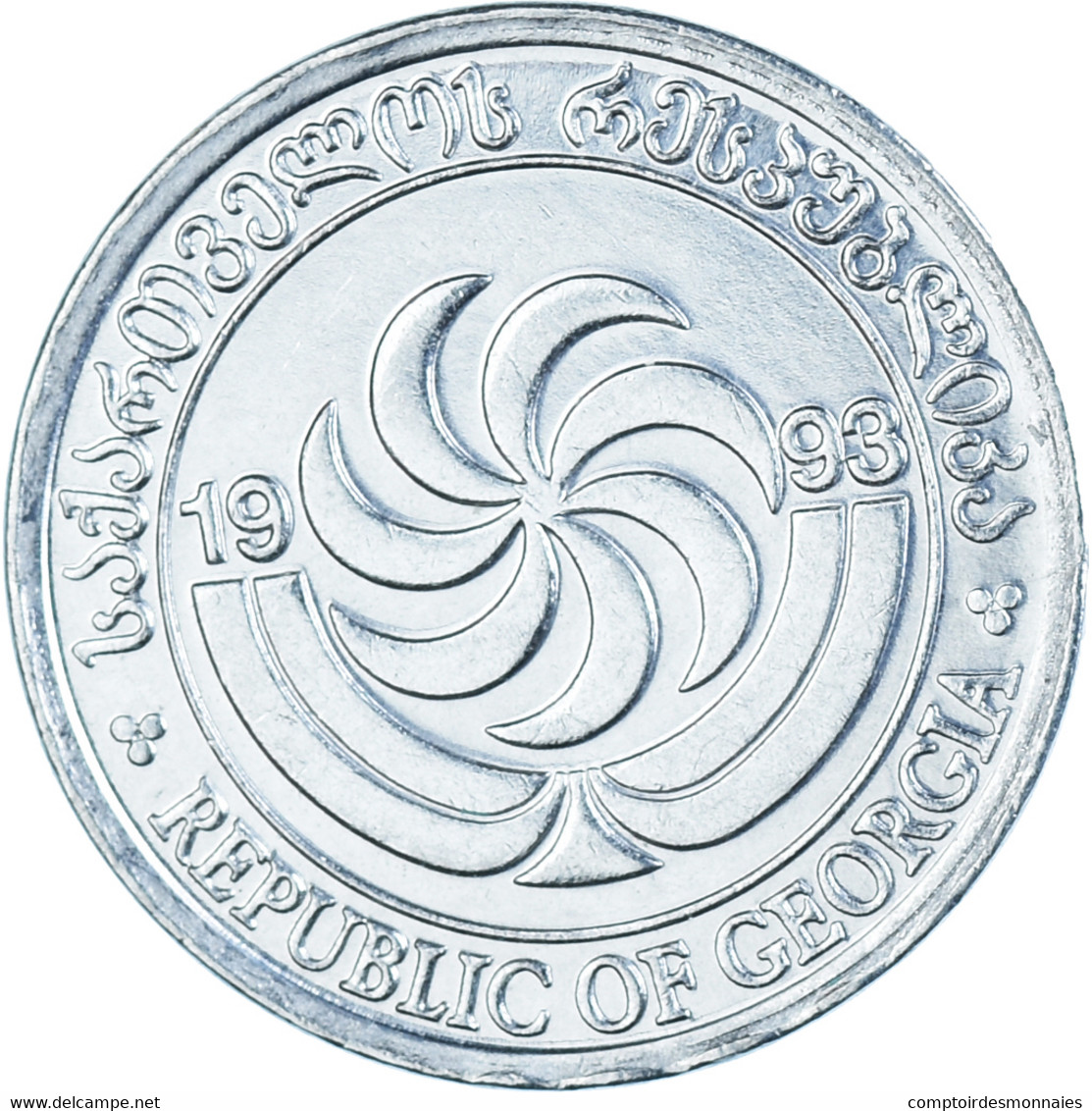 Monnaie, Géorgie, Thetri, 1993 - Georgia