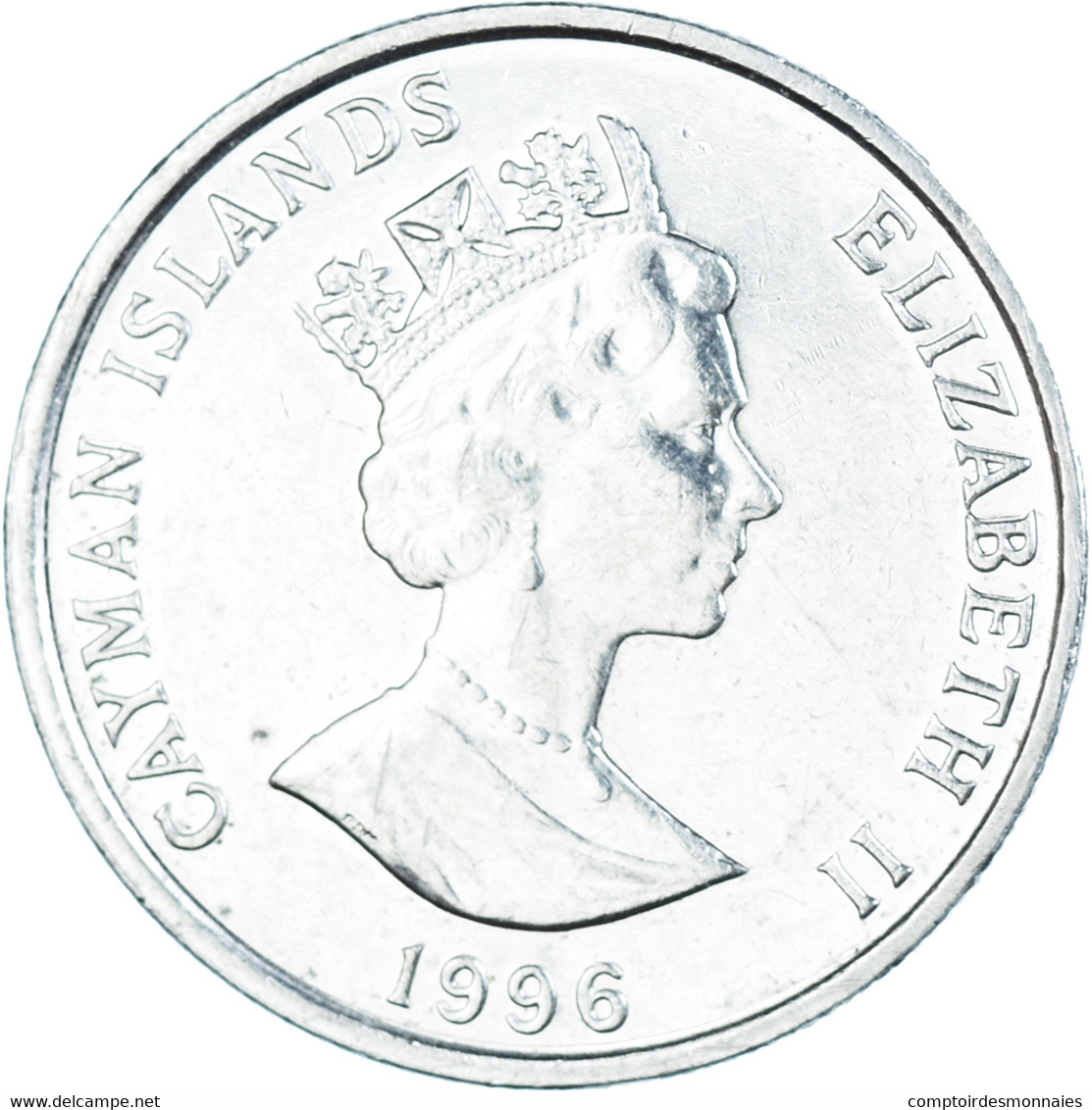 Monnaie, Îles Caïmans, 10 Cents, 1996 - Cayman Islands