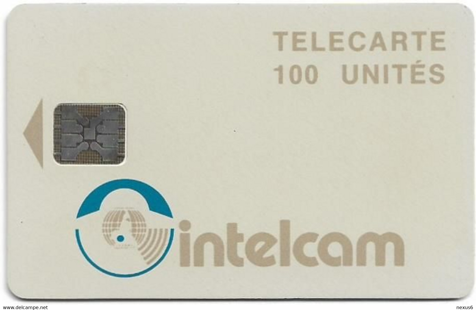 Cameroon - Intelcam - Chip - Logo Card - SC5 ISO, Glossy, Cn.C46100859, 100Units, Used - Cameroun