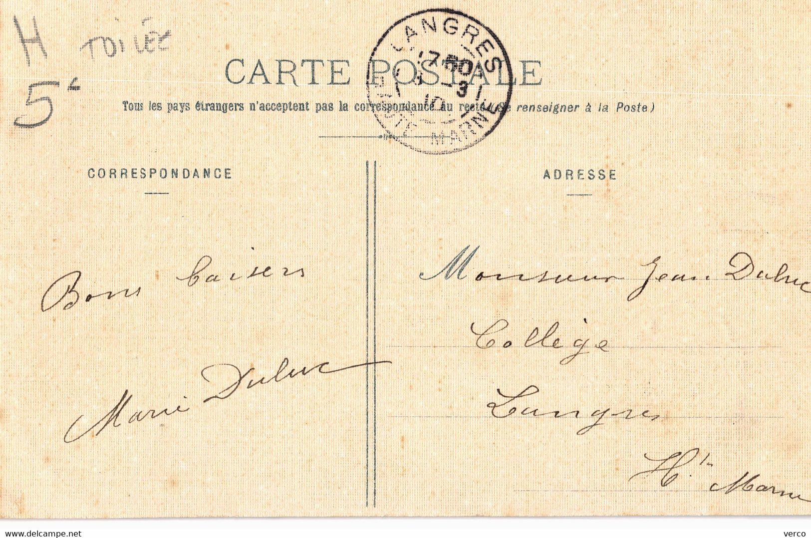 CARTE POSTALE  Ancienne De  CHAMPLITTE - Toilée - Champlitte