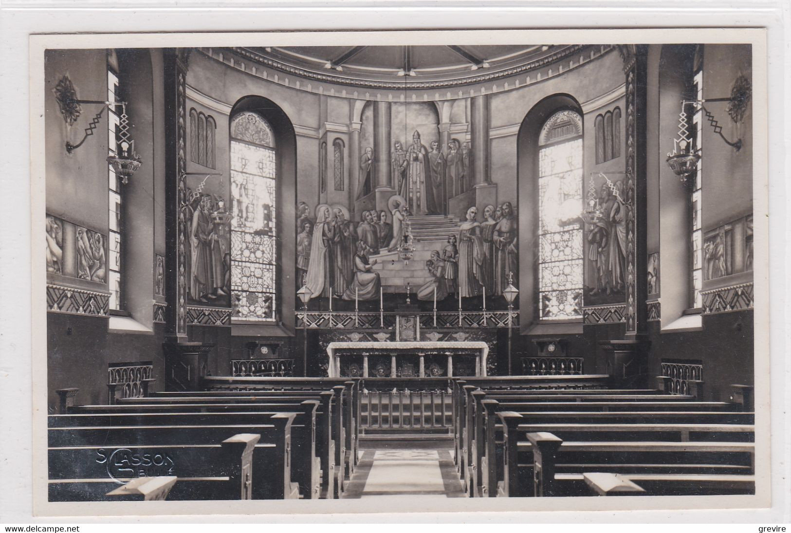 Les Sciernes D'Albeuve, Le Rosaire, La Chapelle. Carte-photo - Chapelle