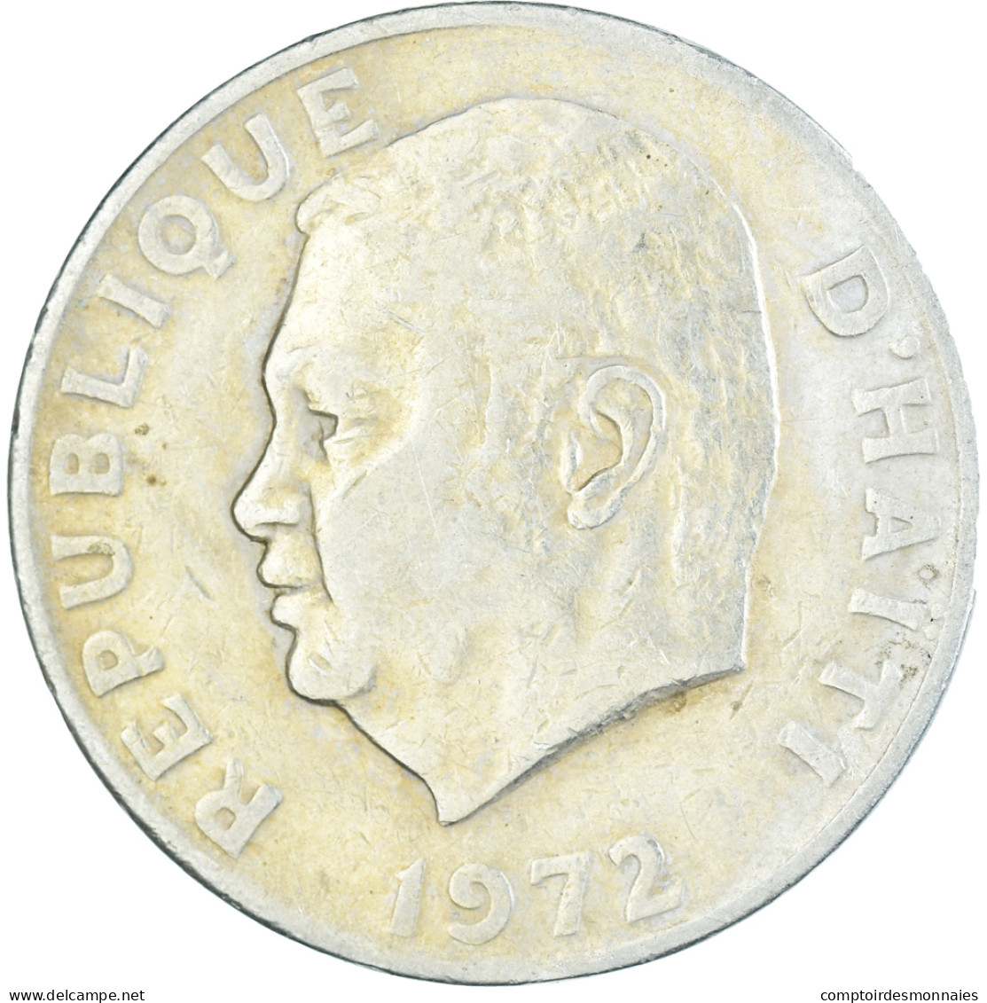 Monnaie, Haïti, 20 Centimes, 1972 - Haiti