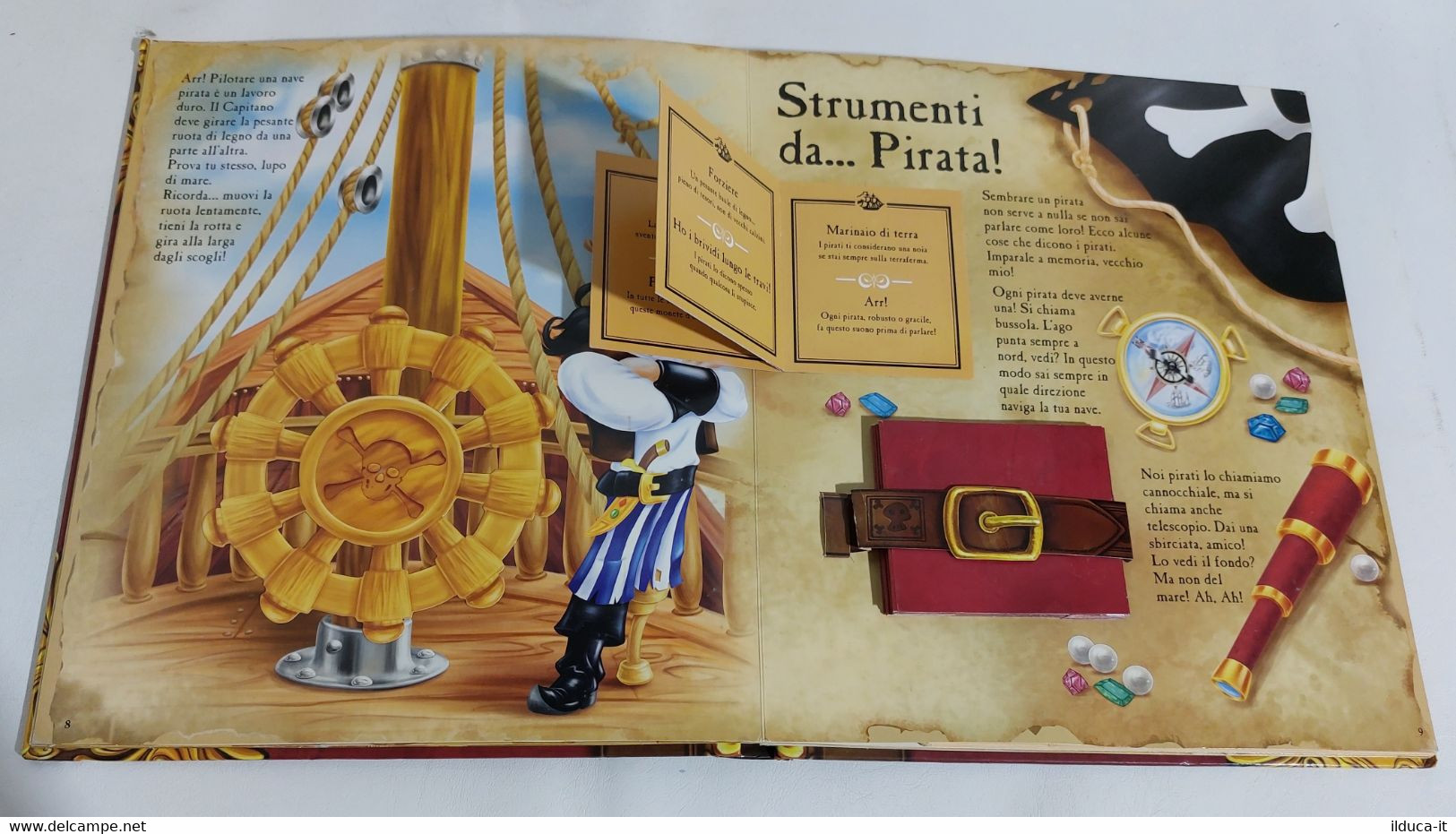 I109759 V Libro Pop-Up - Avventure con i pirati - EdiBimbi 2008