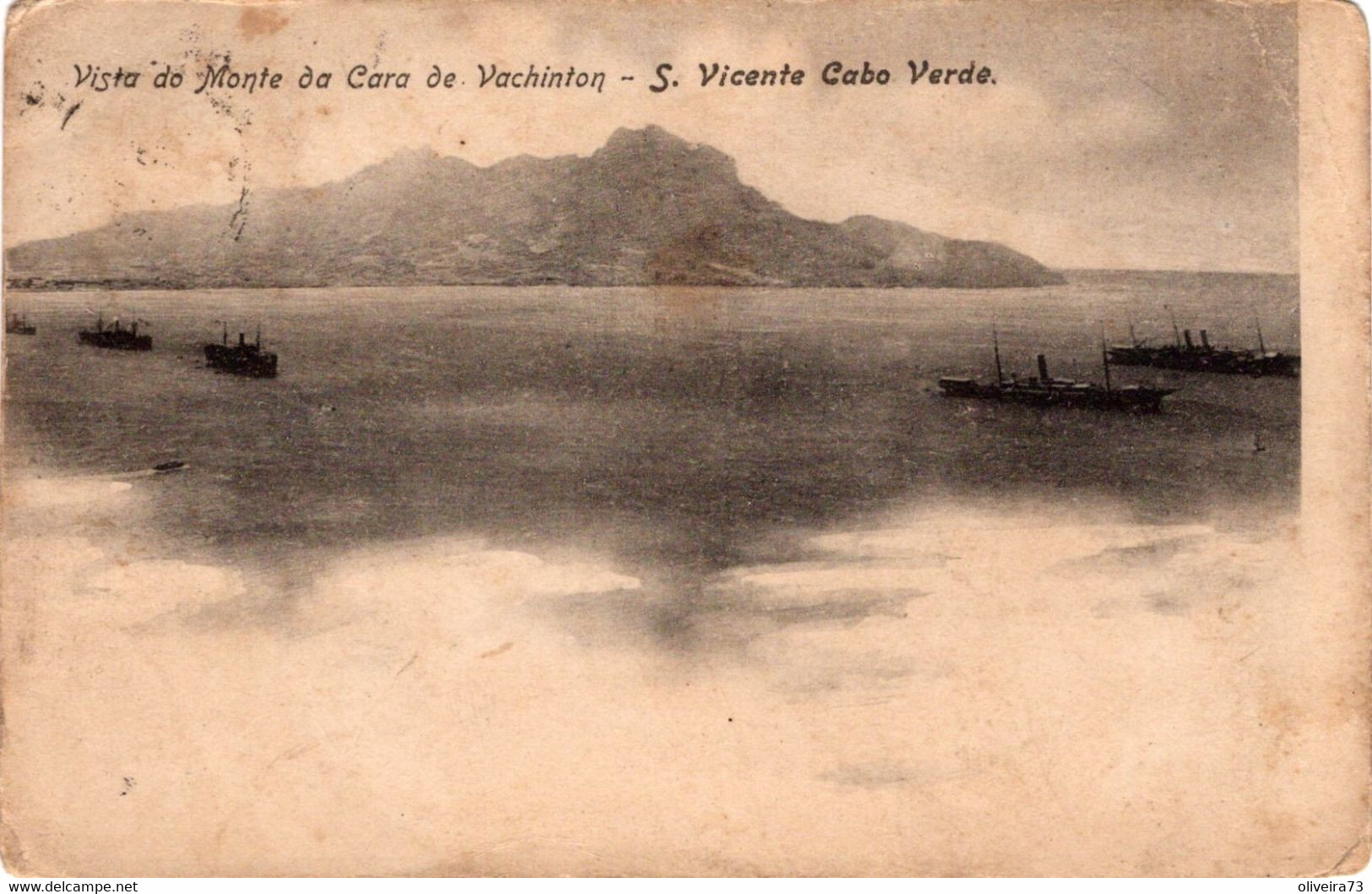CABO VERDE - S. VICENTE - Vista Do Monte Cara - Cap Vert