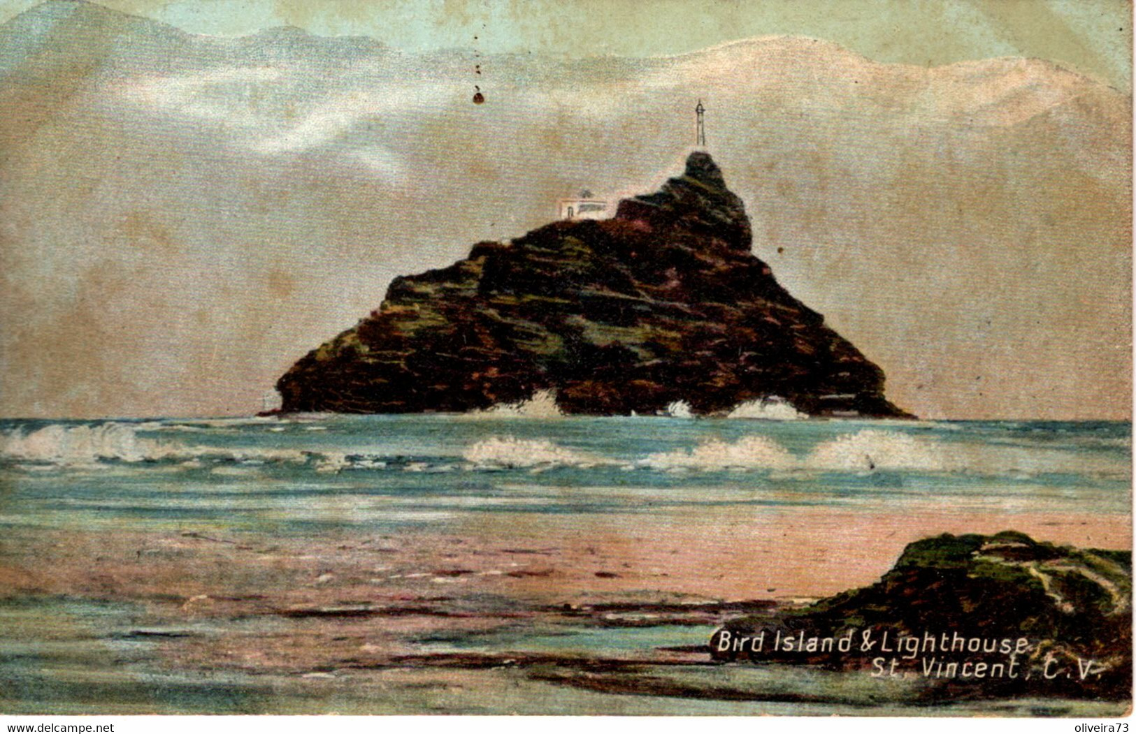 CABO VERDE - S. VICENTE - Bird Island & Lighthouse - Cap Vert