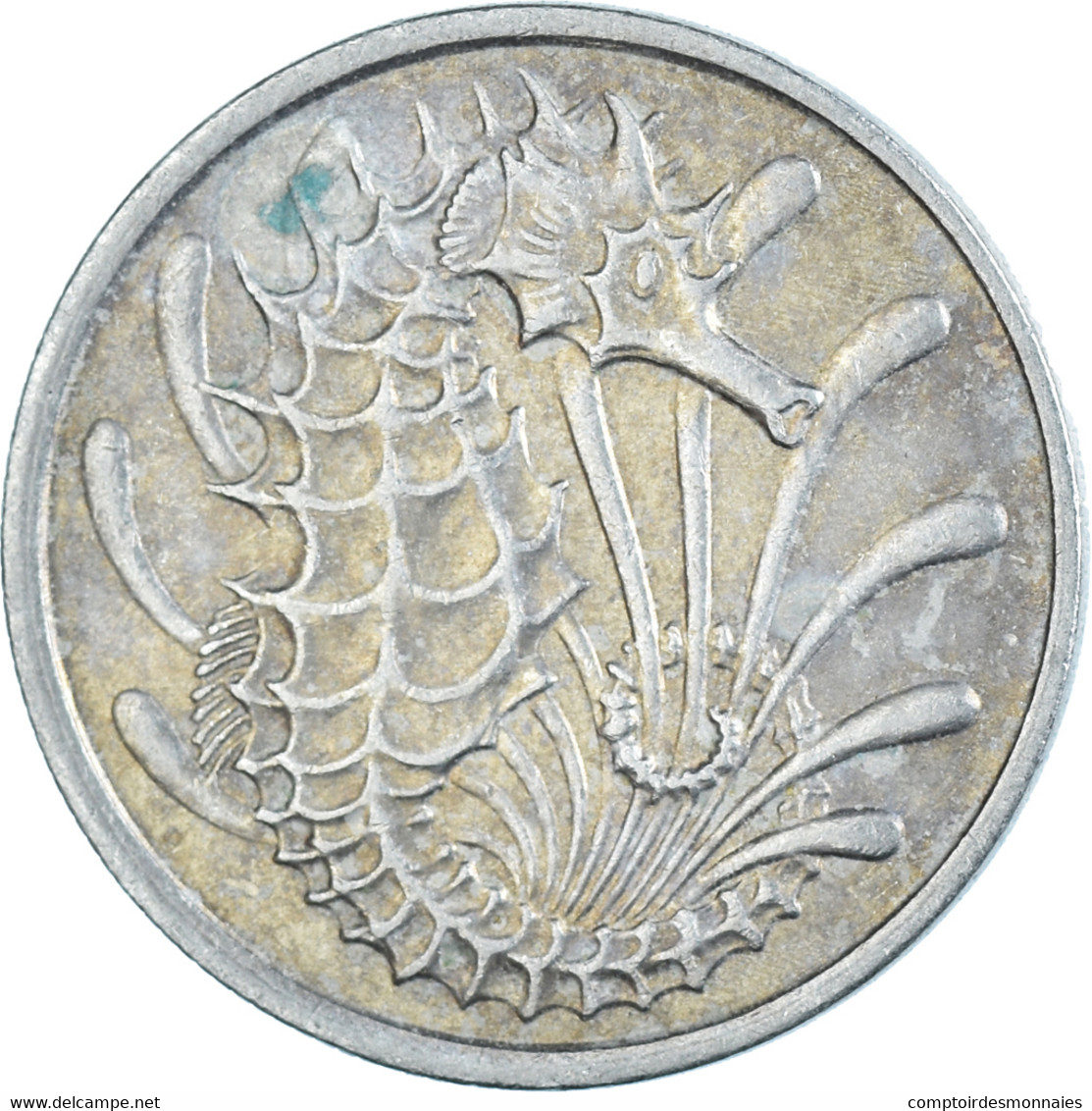 Monnaie, Singapour, 10 Cents, 1977 - Singapour
