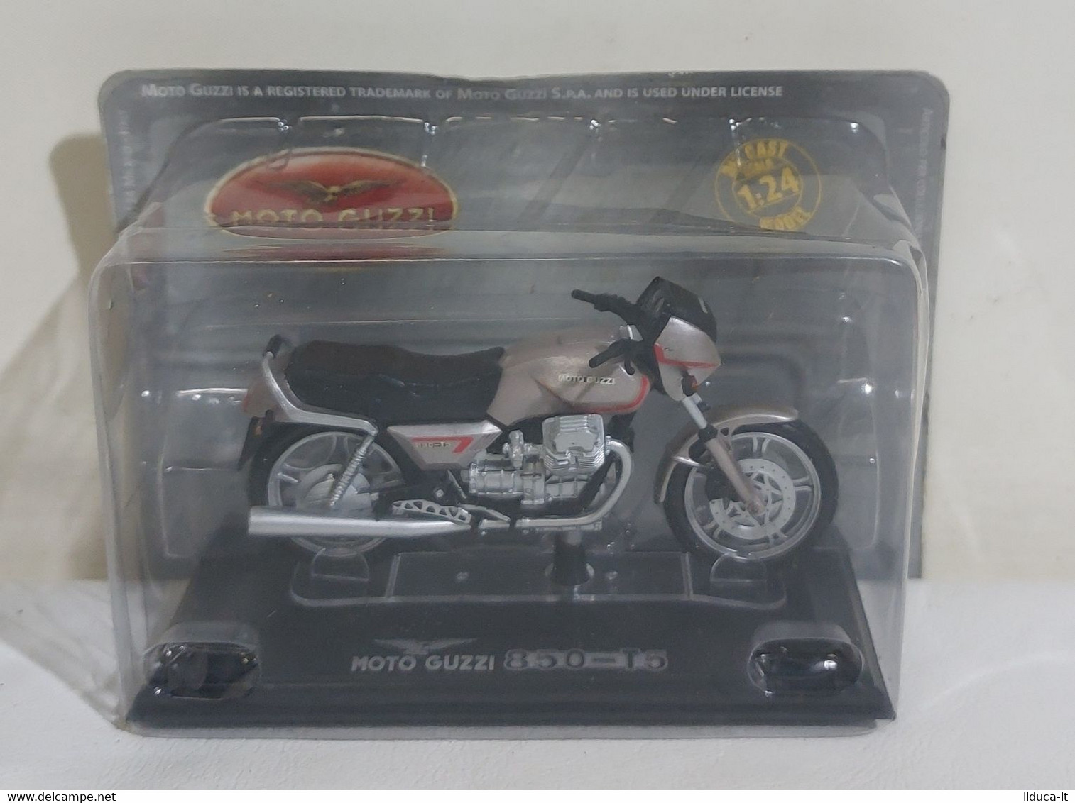 I110275 Hachette 1/24 Moto Guzzi Collection - 850 T5 - Sigillato - Motorfietsen