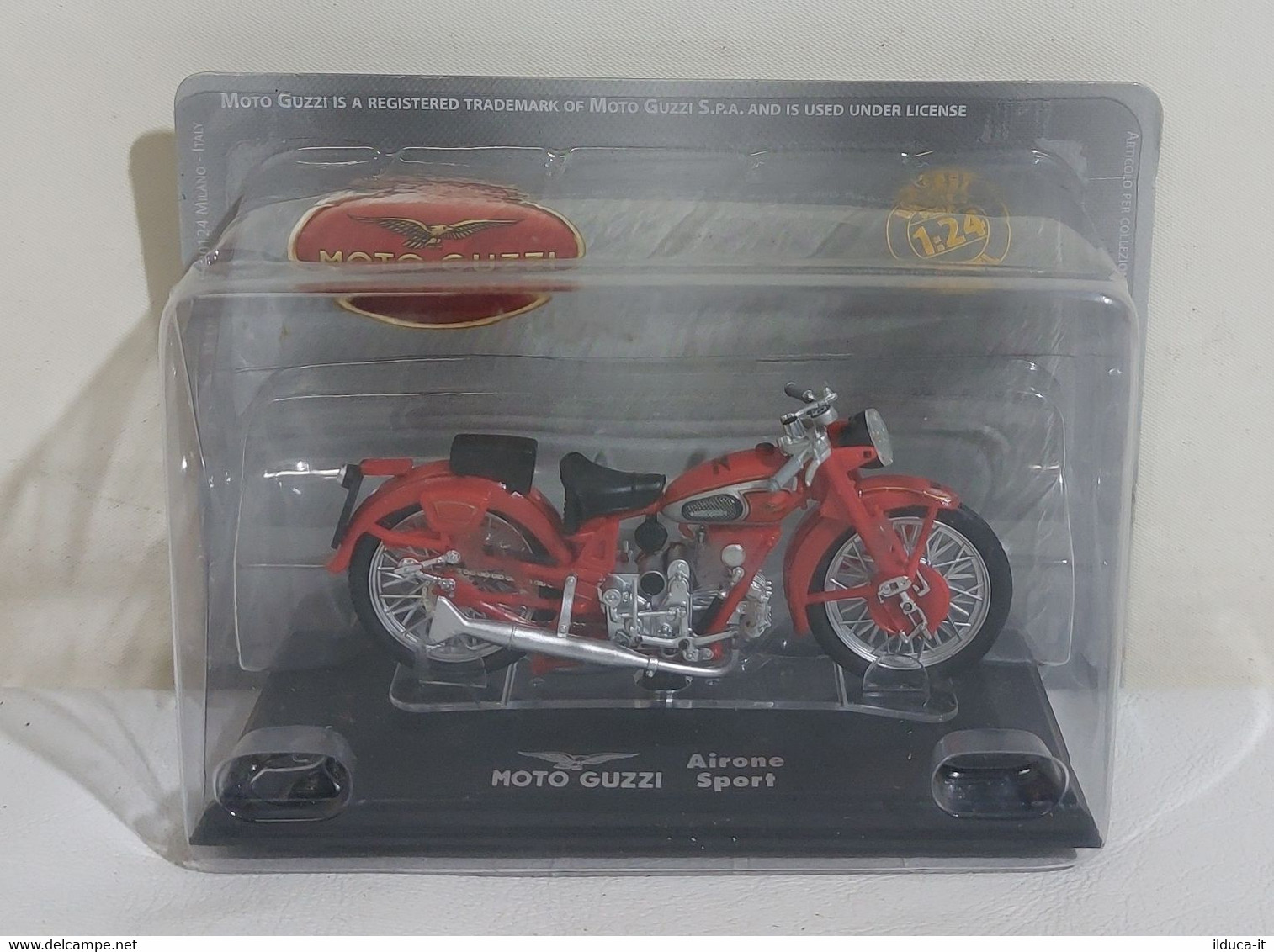 I110304 Hachette 1/24 Moto Guzzi Collection - Airone Sport - Sigillato - Motorfietsen